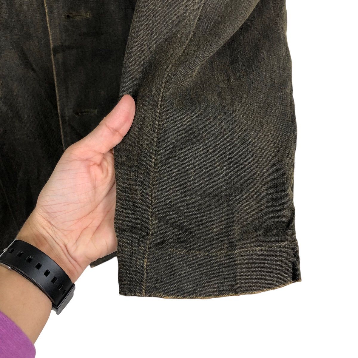 Issey Miyake 🔥Vintage Chore Jacket Monsiuer Nicole Japan Made Size US M / EU 48-50 / 2 - 15 Thumbnail