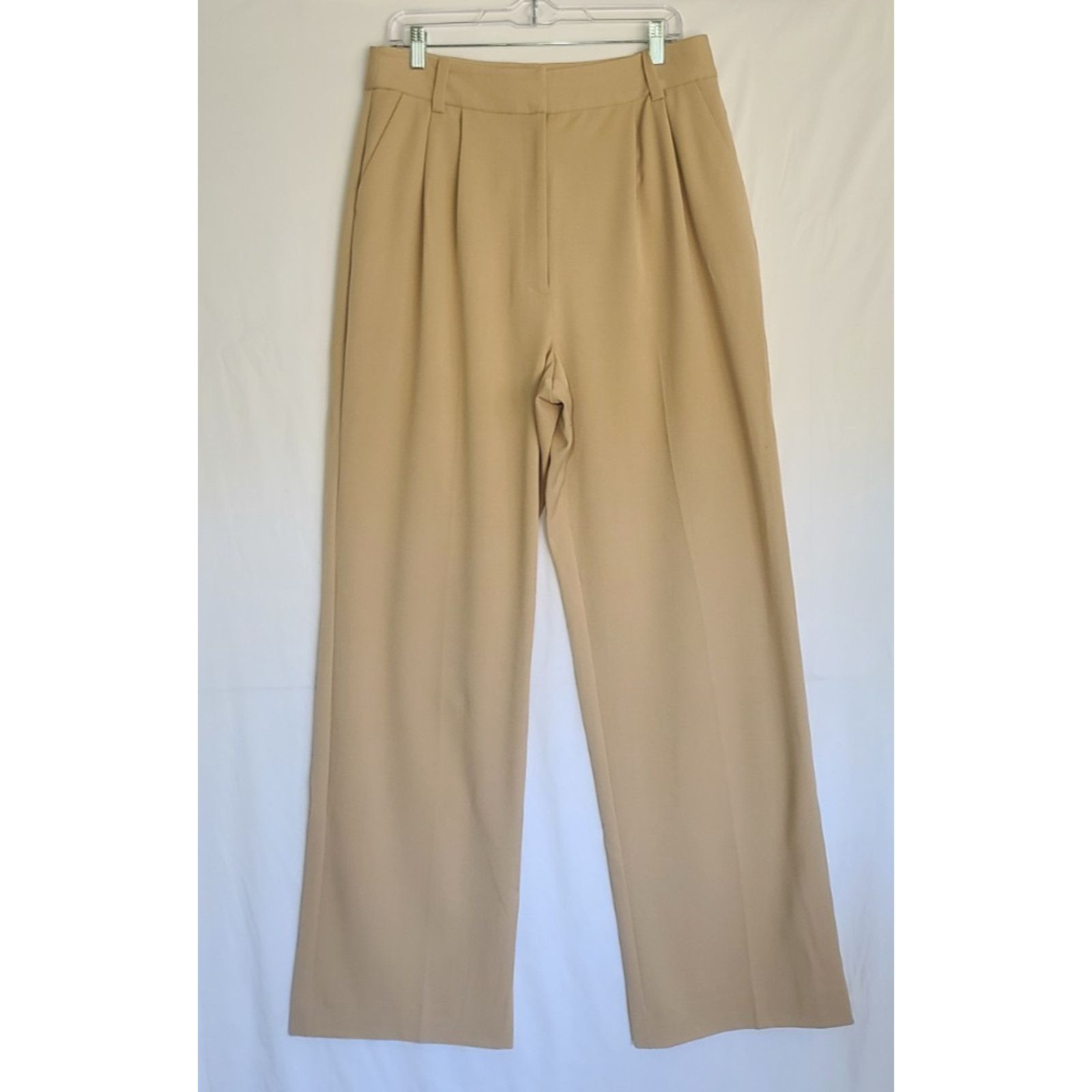 Other New W/Tag Favorite Daughter Beige Wide Leg Pants US 14 Size 36" / US 14 / IT 50 - 5 Thumbnail