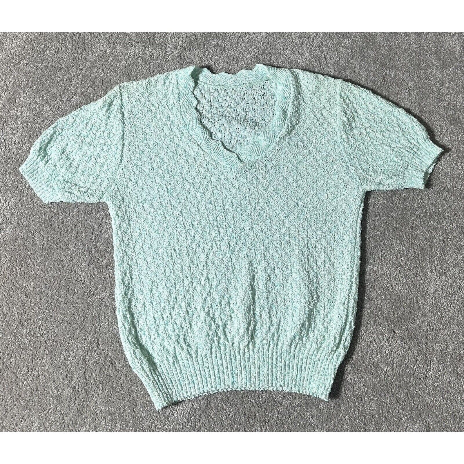 Other Vintage 80s Popcorn Sweater Women S Soft Girl Mermaid Size S / US 4 / IT 40 - 1 Thumbnail