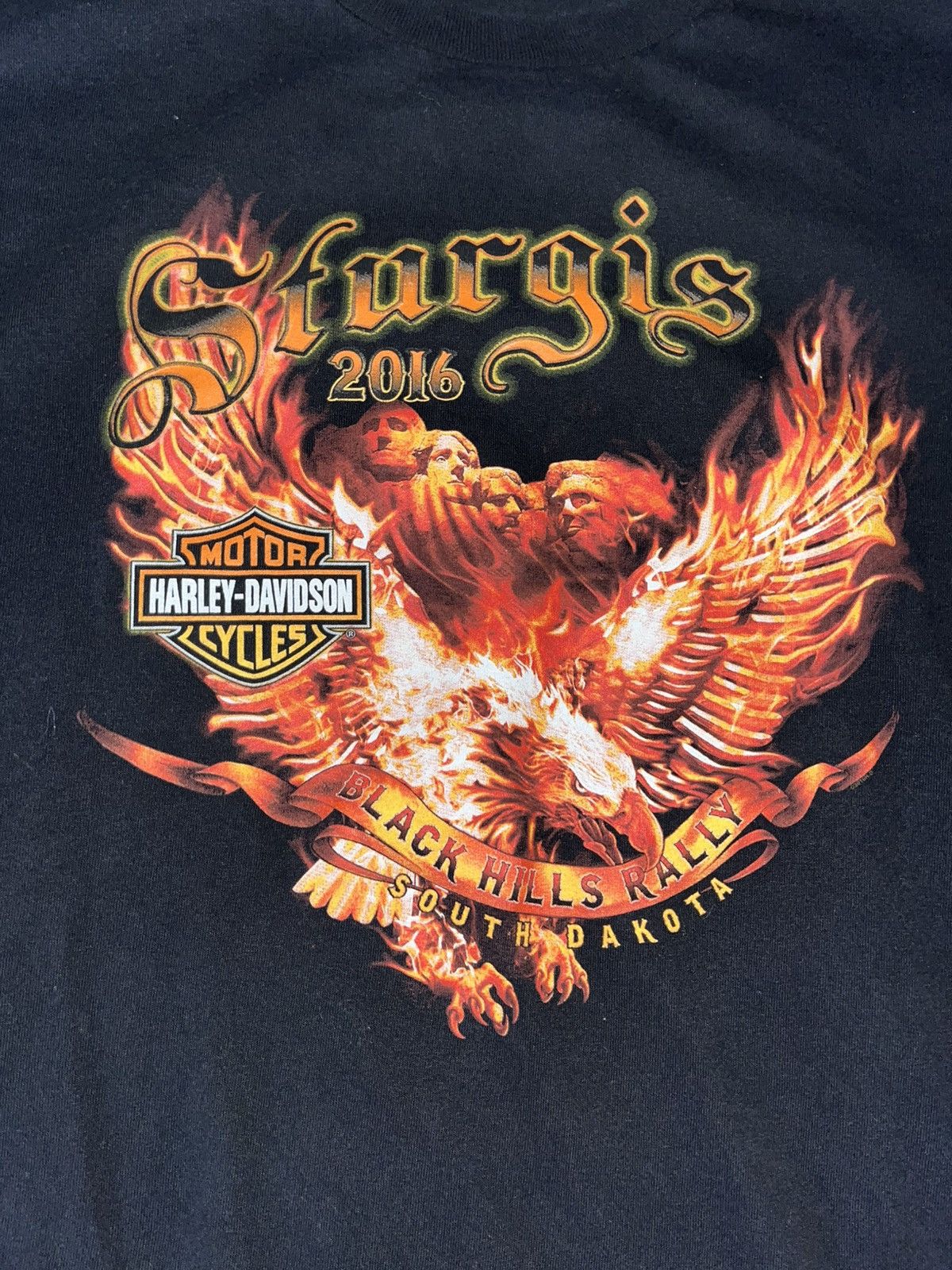 Harley Davidson Crazy Y2K Faded Thrashed Skater ERD Grunge Flames Harley Tee Size US L / EU 52-54 / 3 - 2 Thumbnail