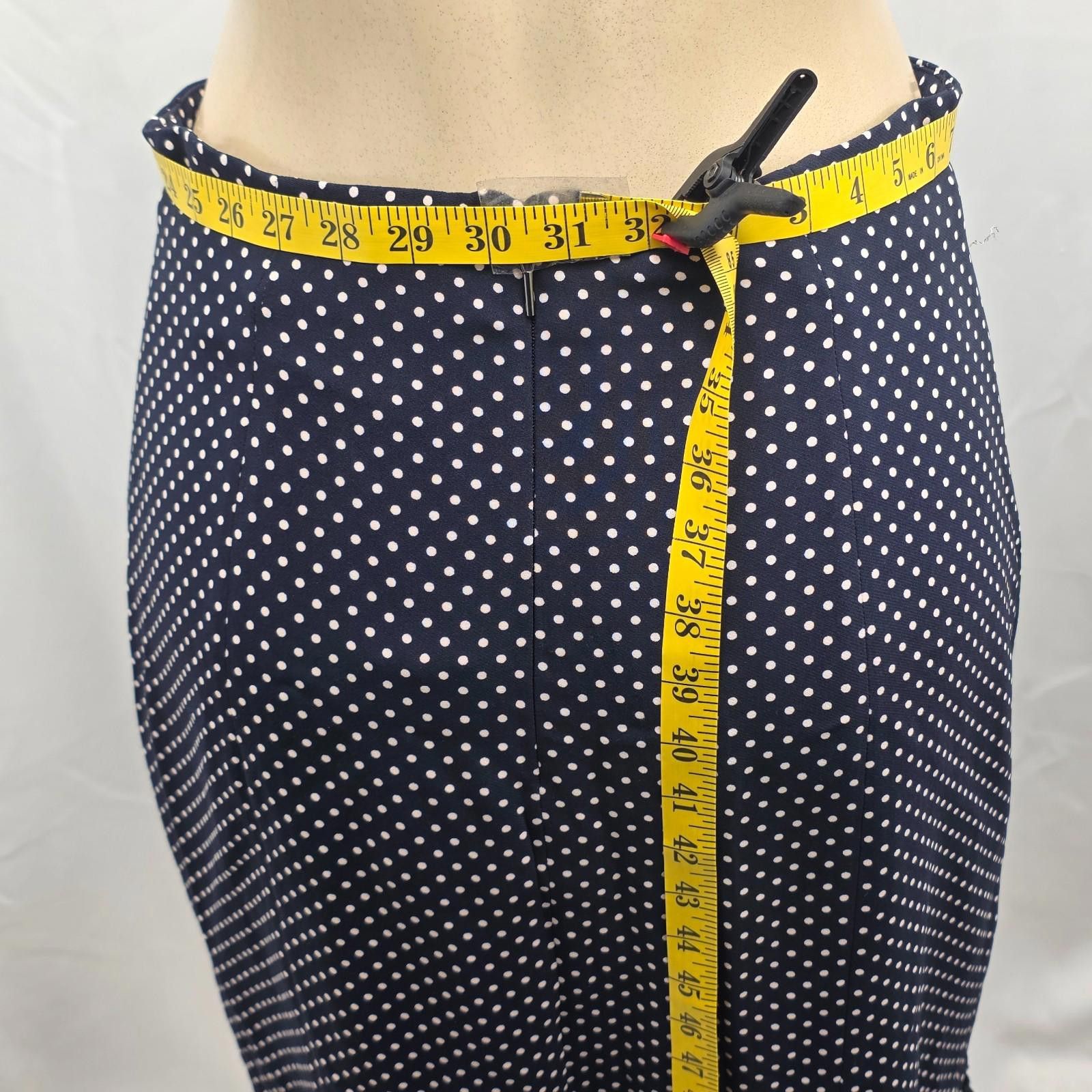 Rebecca Taylor Rebecca Taylor Silk Blue Polka Dot Ruffle Skirt NWT 10 $375 Size 32" / US 10 / IT 46 - 8 Thumbnail