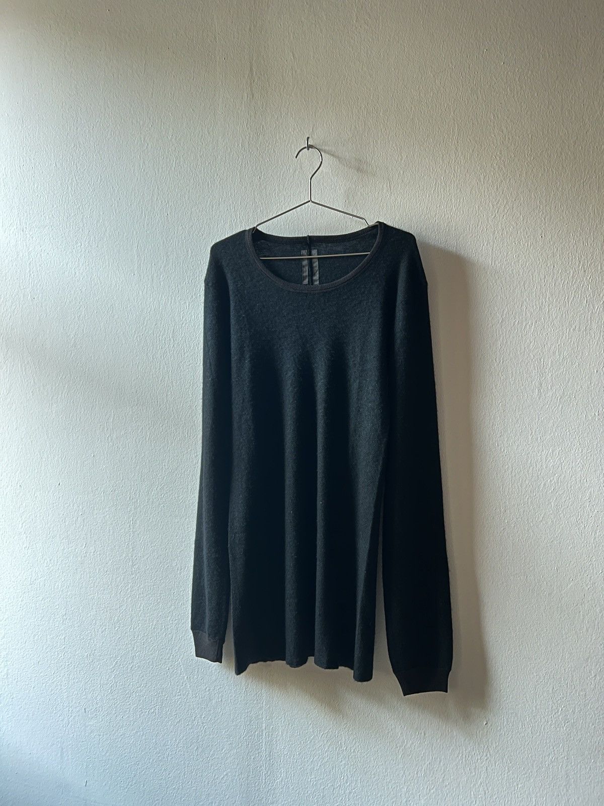 Rick Owens Rick Owens F/W 2009 Crust Longline Knit Sweater Cashmere Size US L / EU 52-54 / 3 - 9 Thumbnail