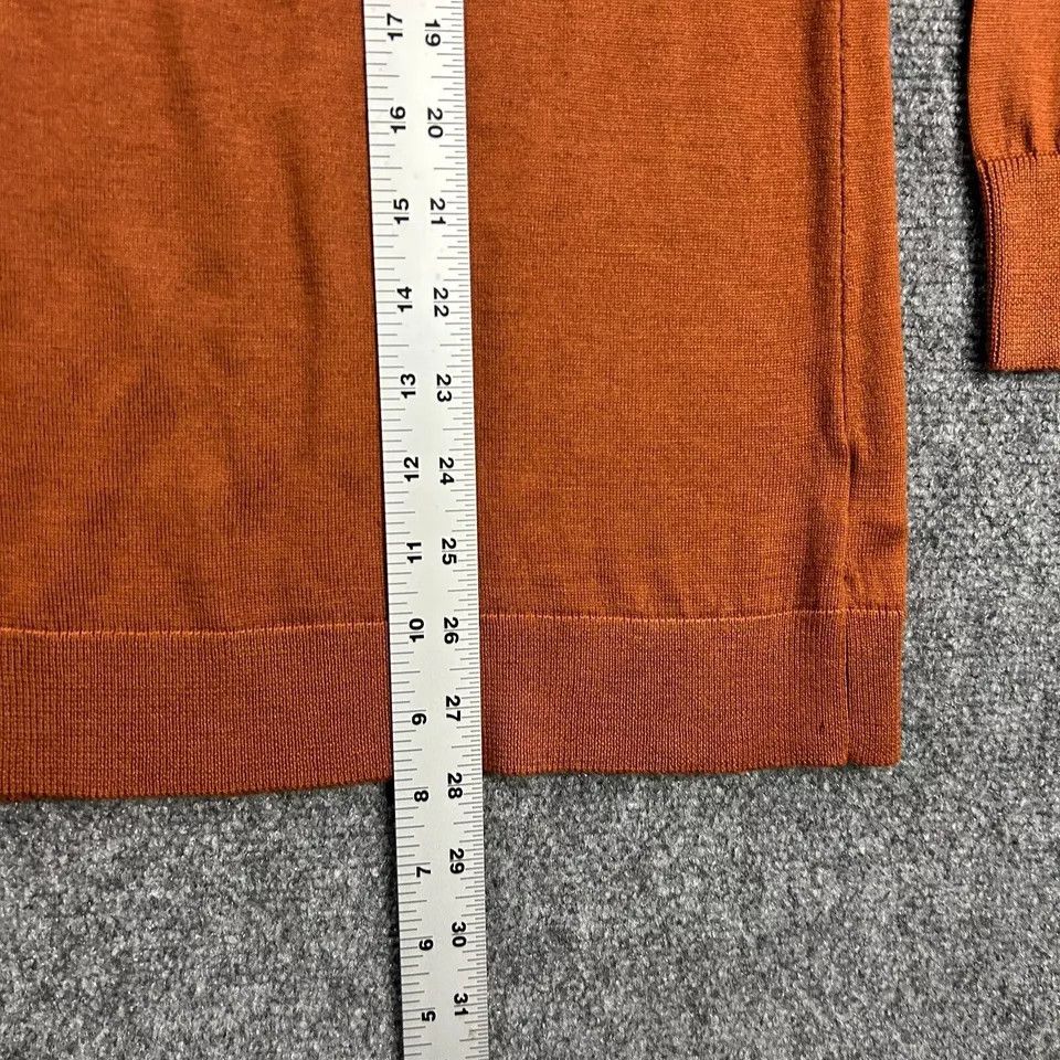 Talbots Talbots Sweater Womens Small Brown V-Neck Knit Pure Merion Size S / US 4 / IT 40 - 6 Thumbnail