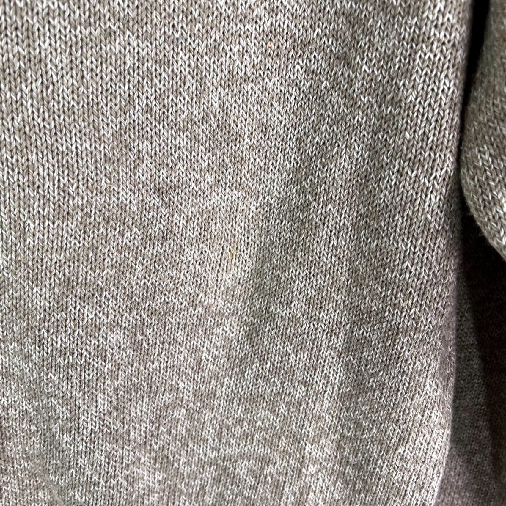 Oscar De La Renta Oscar de la Renta Kitts Twisted Tan Quarter Zip Pullover Mens L Knit Sweater 90s Classic Designer Brown 1/4 Zip Mens Size L Size US L / EU 52-54 / 3 - 5 Thumbnail