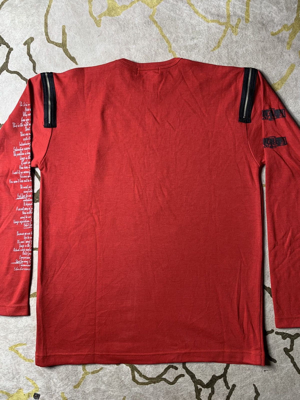 Beauty Beast × Japanese Brand × Vintage Japanese Sketch writing longsleeve Size US M / EU 48-50 / 2 - 7 Thumbnail