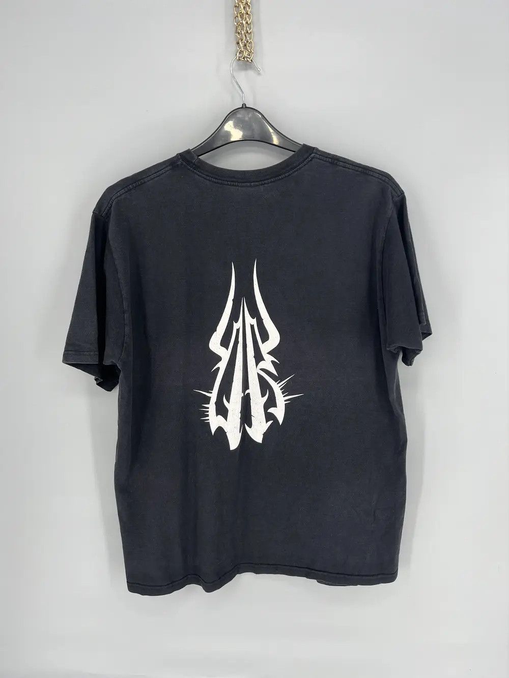 Band Tees × Vintage Vintage 90s devils rage Skulls Devil Dead Face Print Tee Size US L / EU 52-54 / 3 - 9 Thumbnail