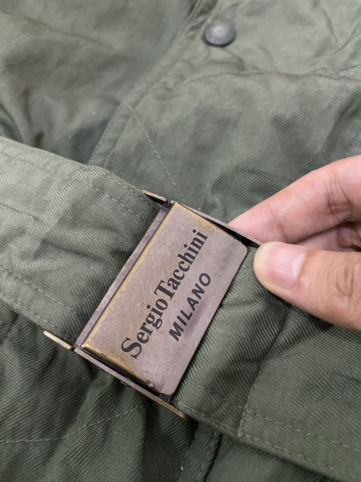 Sergio Tacchini Sergio tachini the finish ski filling down leather coveralls Size US 36 / EU 52 - 10 Thumbnail