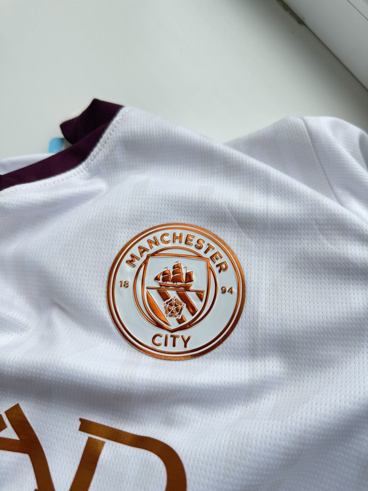 Puma Manchester City 2023-2024 Away Soccer Jersey Football Kit Size US XL / EU 56 / 4 - 7 Thumbnail
