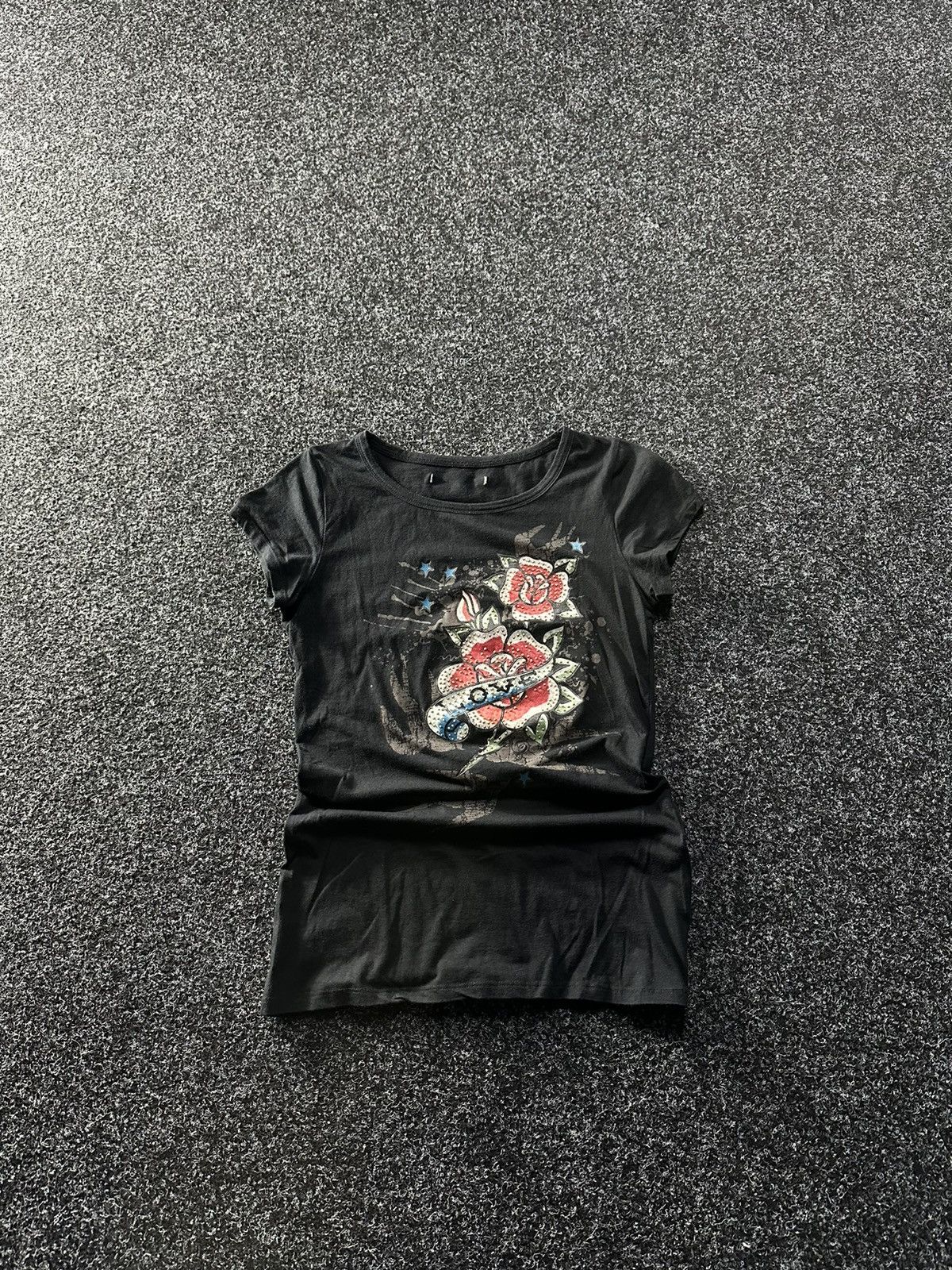 Designer × Ed Hardy 🚨Vintage Ed Hardy STYLE big True Love Logo Women JPG style Size S / US 4 / IT 40 - 1 Thumbnail