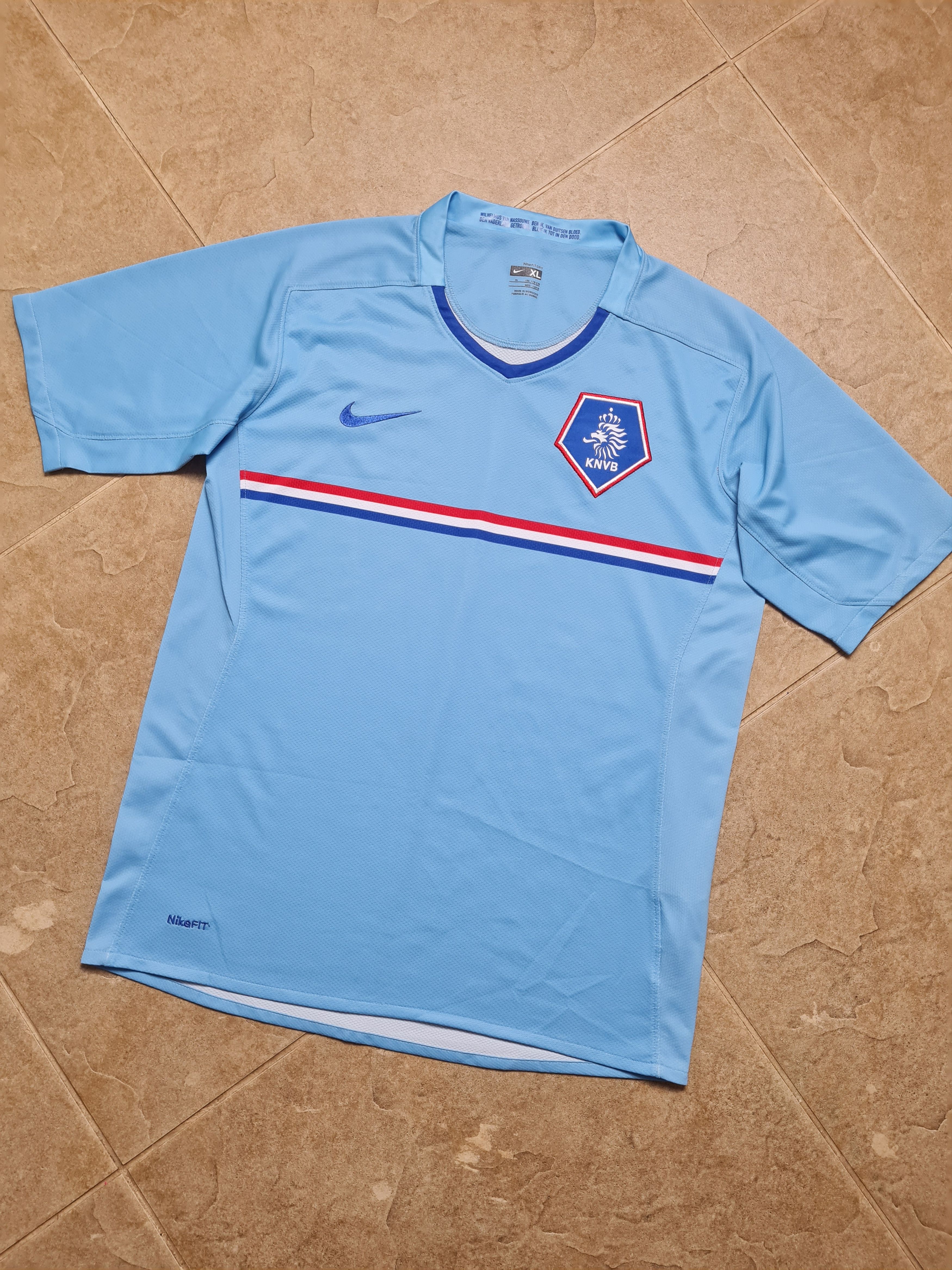 Nike Holland 2008/2009 Away Football Nederland Nike 259034-479 Size US S / EU 44-46 / 1 - 4 Thumbnail