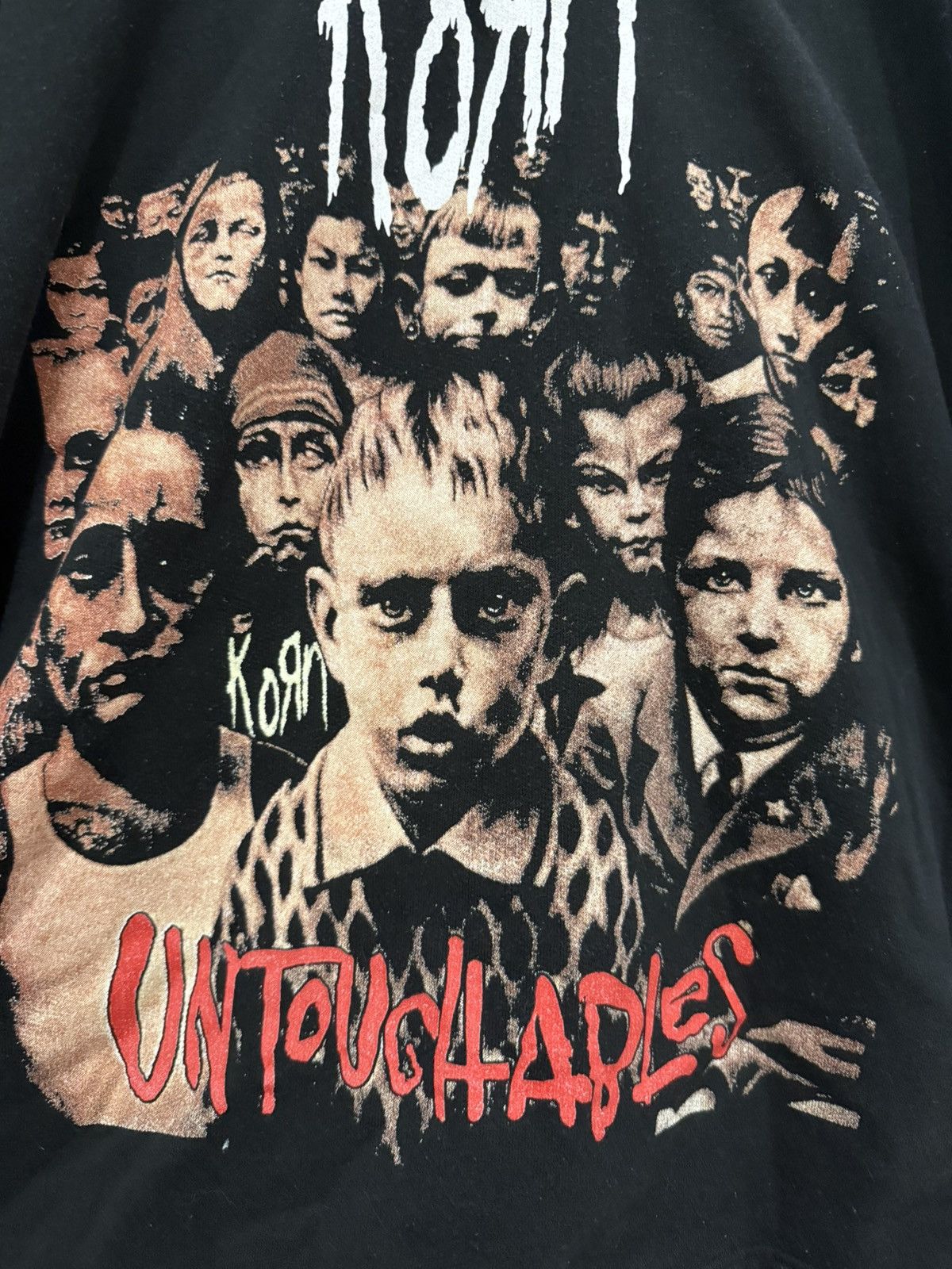 Vintage Korn vintage 2002 nu metal untouchables hoodie Size US XL / EU 56 / 4 - 2 Thumbnail