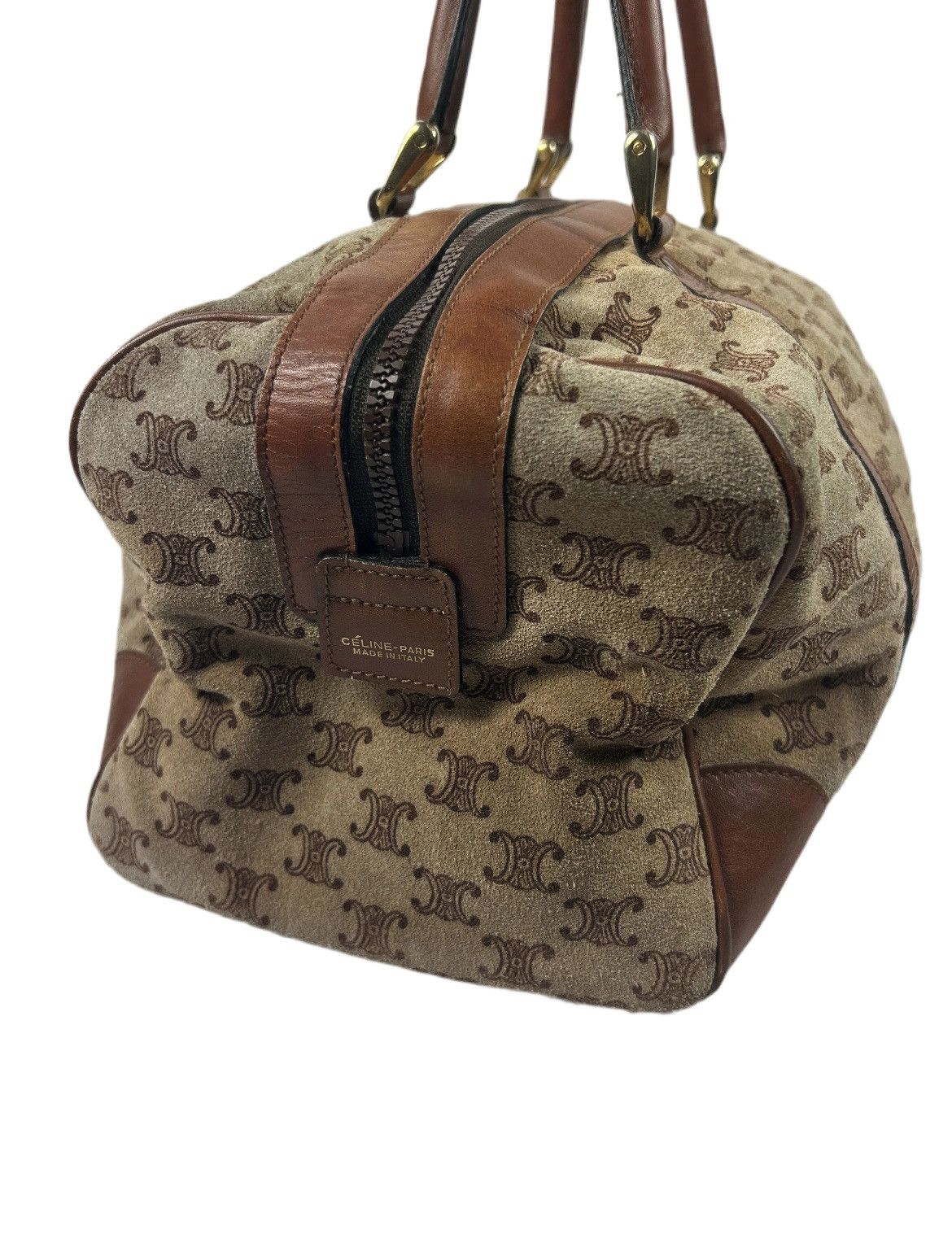 Celine Celine Macadam Canvas Boston Bag Size ONE SIZE - 4 Thumbnail