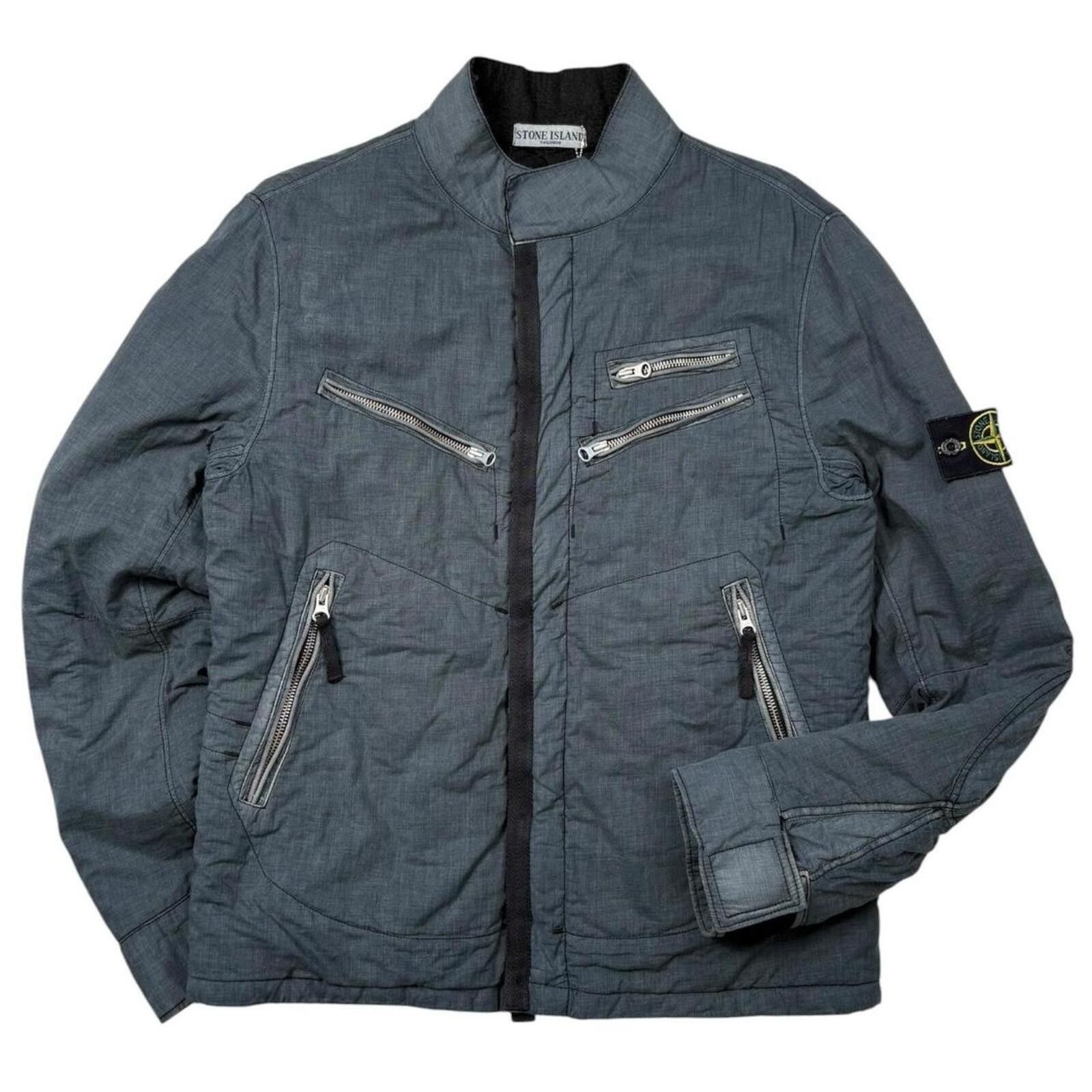 Stone Island 00’s Stone Island Biker Jacket (M) Size US M / EU 48-50 / 2 - 1 Thumbnail