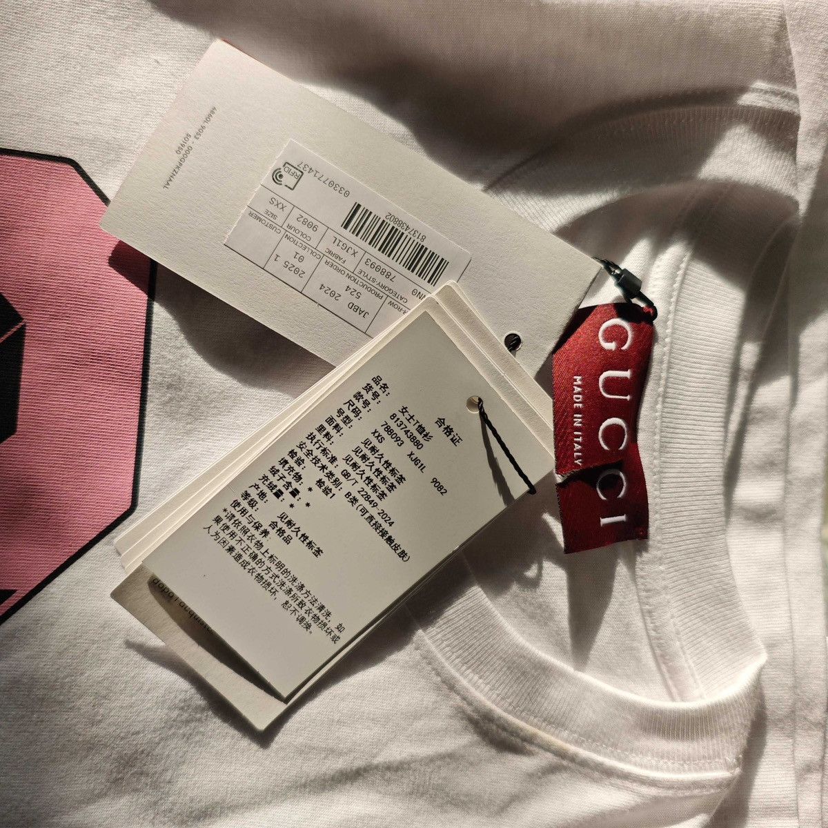 Gucci Gucci SS25 logo letter print T-Shirt Size XXS / US 00 / IT 34 - 5 Thumbnail
