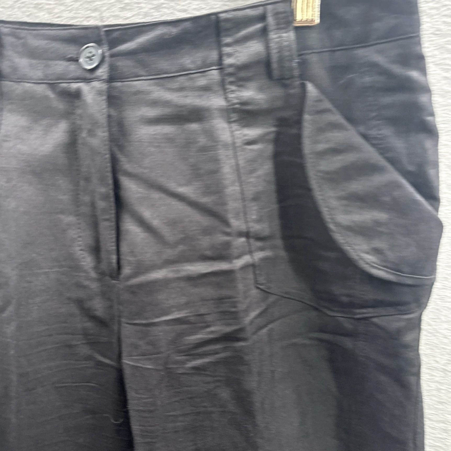 Sandro Sandro Capri Pants Womens 12 Linen Loose Casual Preppy Minimalist Quiet Luxury Size 34" / US 12 / IT 48 - 5 Thumbnail