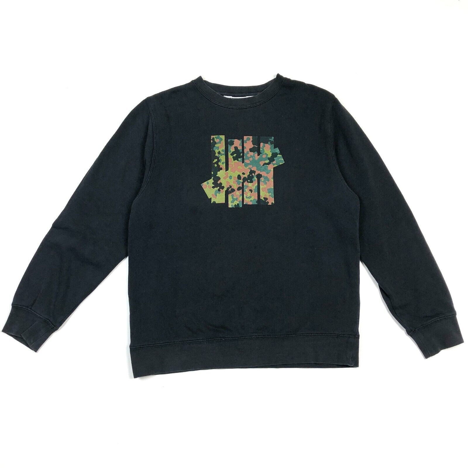 Undefeated UNDEFEATED UNDFTD Tally logo black crewneck sweater Medium M Size US M / EU 48-50 / 2 - 1 Thumbnail