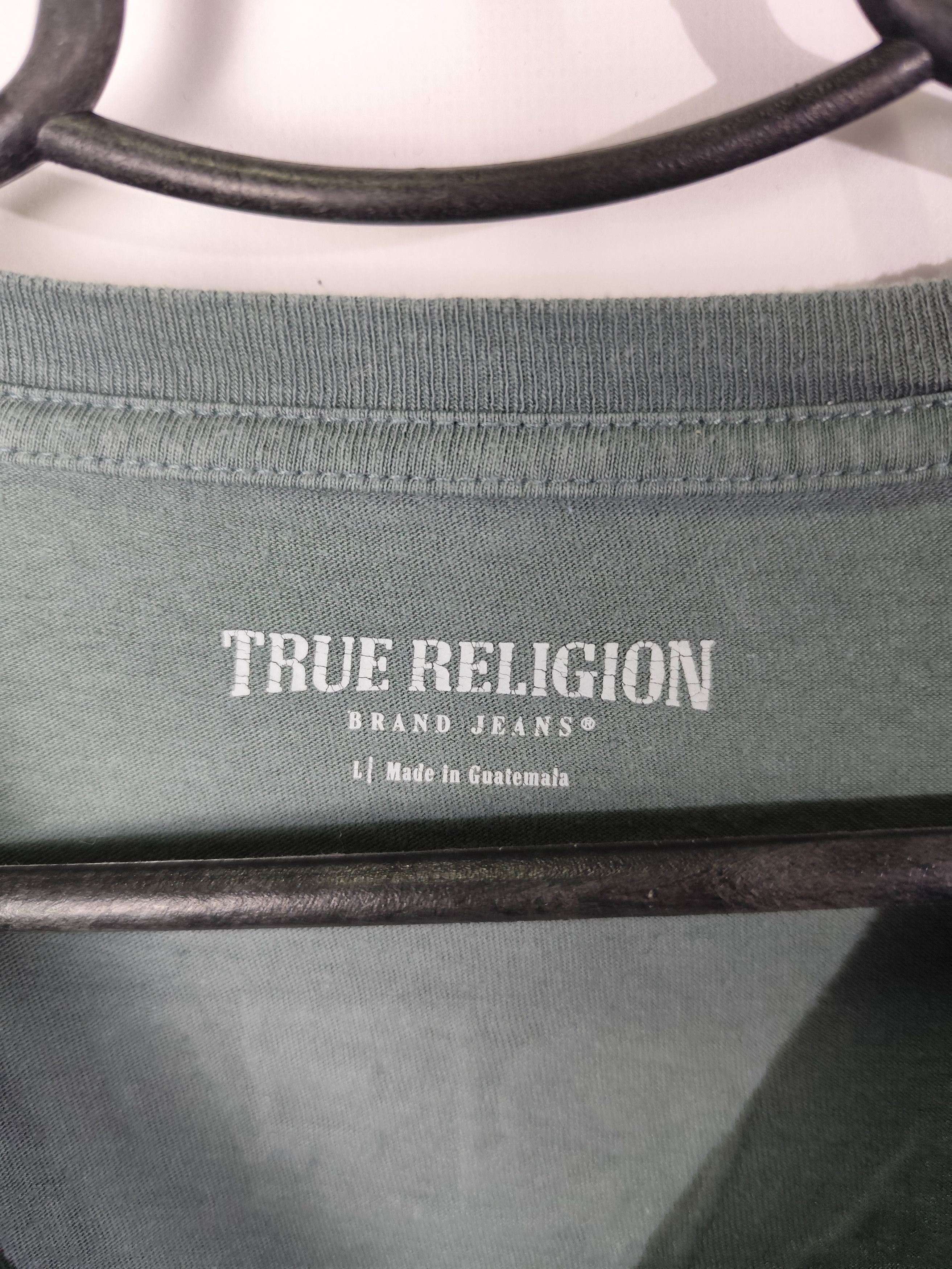 Japanese Brand Vintage True Religion Japanese brand Buddha logo rare tee Size US L / EU 52-54 / 3 - 3 Thumbnail
