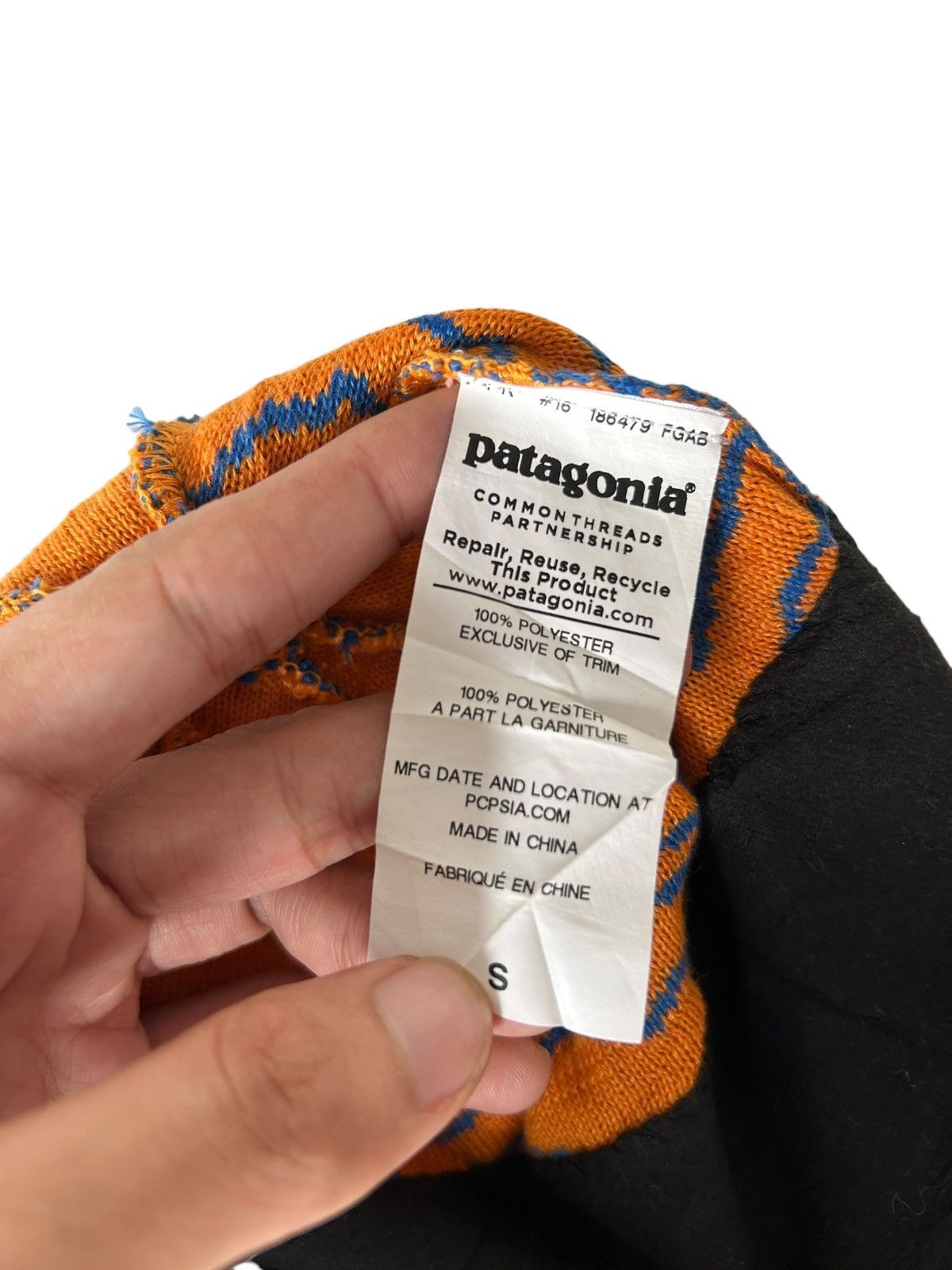 Japanese Brand × Patagonia × Vintage Patagonia Nice design Low Beanie Hats snowcap Size ONE SIZE - 4 Thumbnail