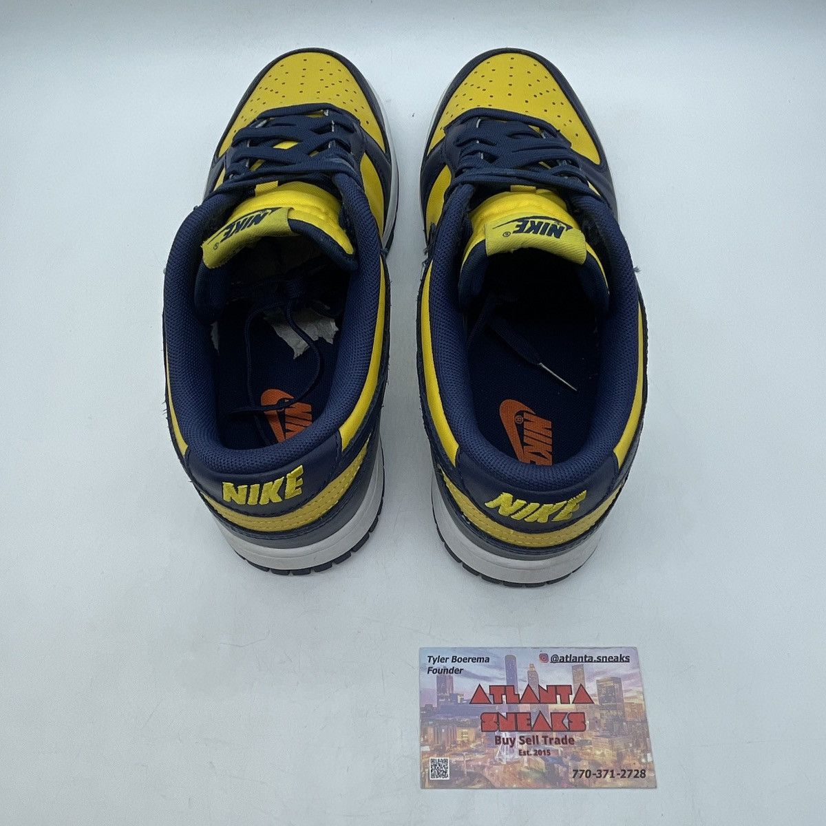 Nike Dunk low Michigan Size US 8 / EU 41 - 6 Thumbnail