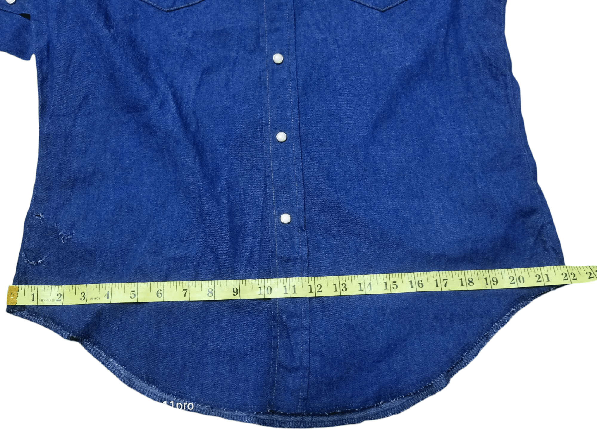 Vintage × Wrangler Wrangler 70a SnapButton Western Men Denim Size US M / EU 48-50 / 2 - 2 Thumbnail