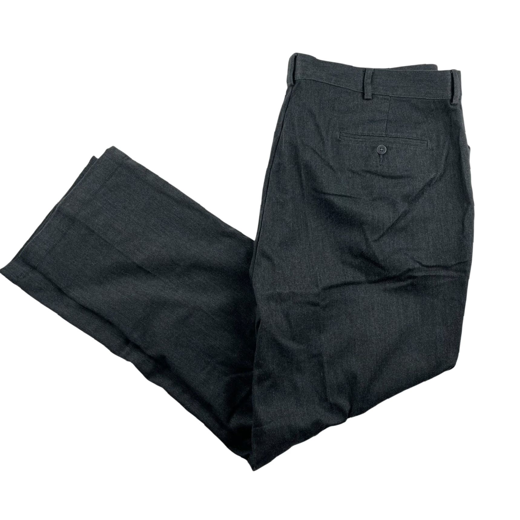 Polo Ralph Lauren VINTAGE Polo Ralph Lauren Men’s Pants Gray 42x29 Cotton Blend Stretch Flat Front Dress Pants Size US XL / EU 56 / 4 - 2 Thumbnail