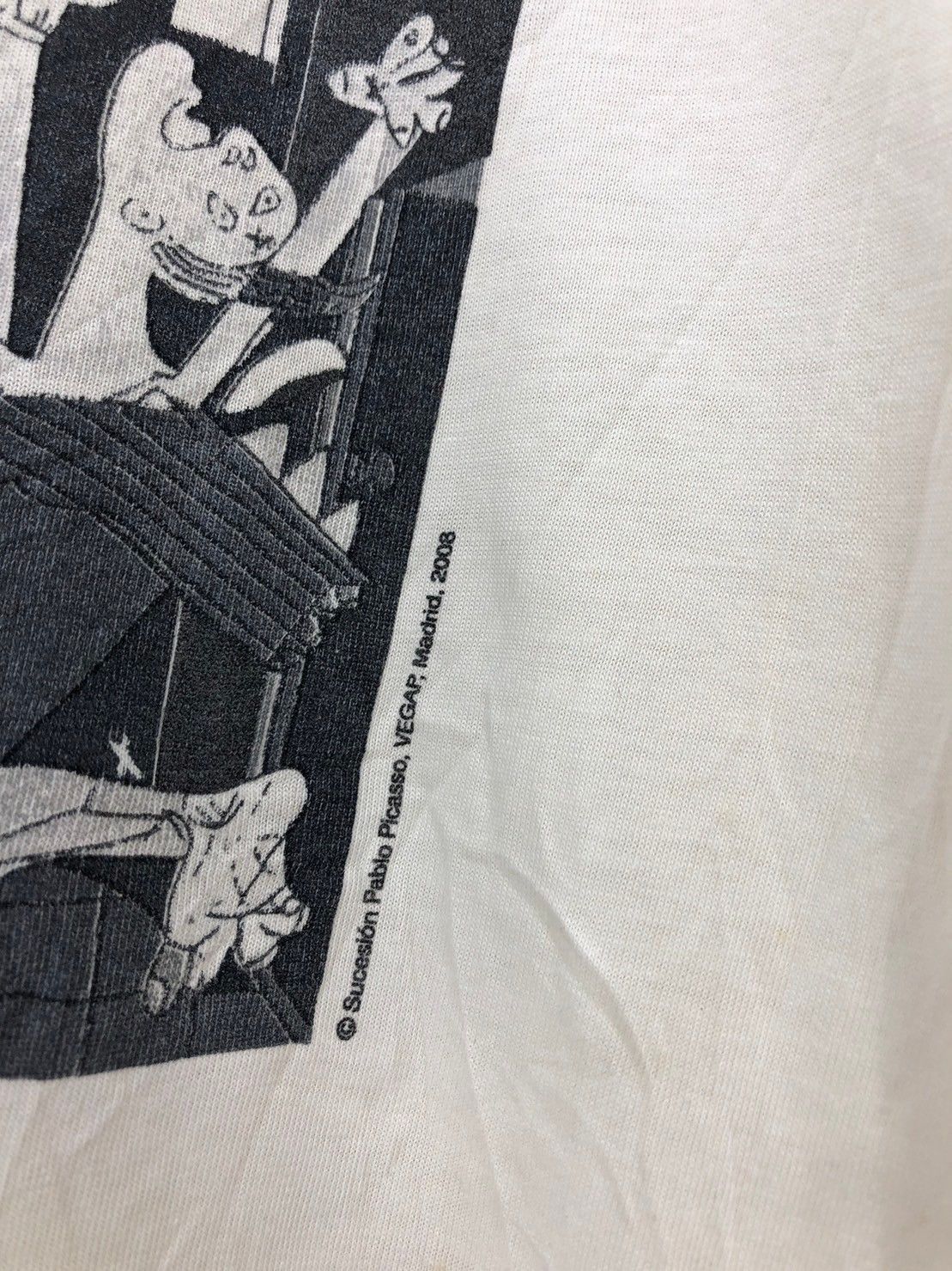 Vintage Vintage 00's PABLO PICASSO Guernica shirt Art BN Size US L / EU 52-54 / 3 - 6 Thumbnail