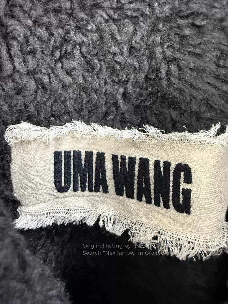 Uma Wang UMA WANG Shearling patchwork cotton coat| Size S / US 4 / IT 40 - 4 Thumbnail