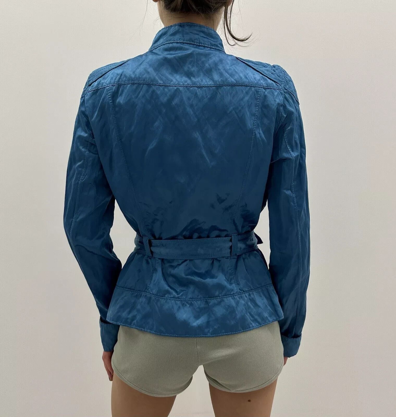 Miss Sixty Vintage 2000s Miss Sixty Y2K Jacket Polyester Metall Fitted Size M / US 6-8 / IT 42-44 - 10 Thumbnail