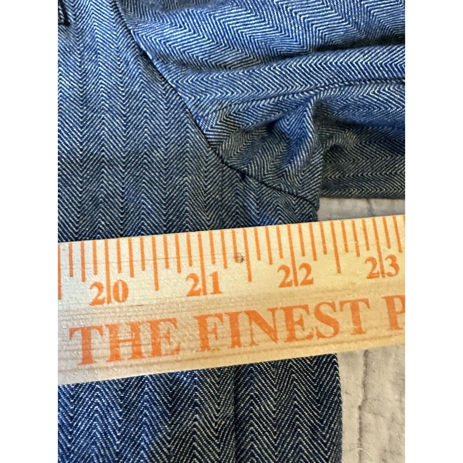 The Territory Ahead VTG TERRITORY AHEAD COTTON TWILL LINED BLUE BLAZER JACKET Size US L / EU 52-54 / 3 - 7 Thumbnail