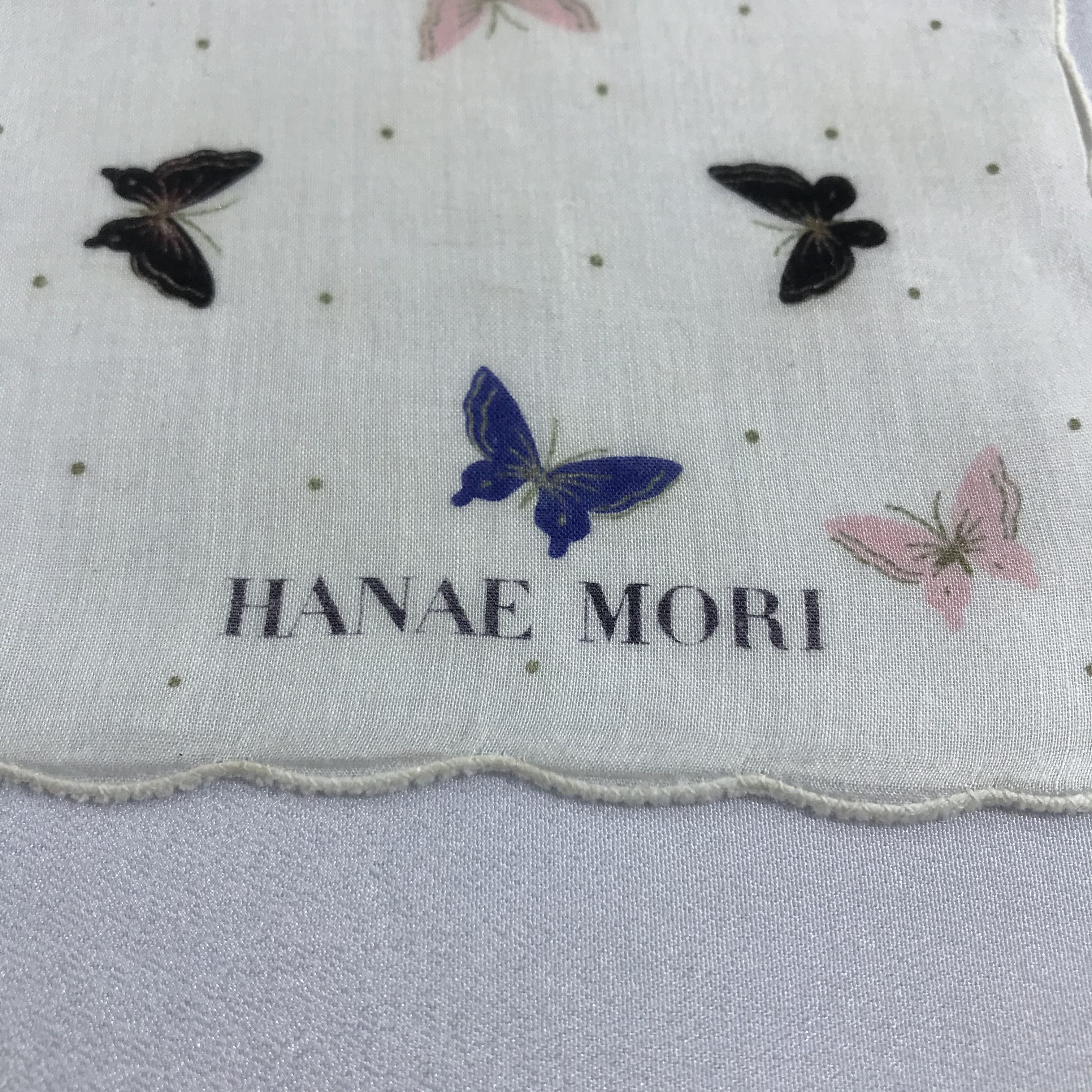 Hanae Mori Hanae Mori Handkerchief Neckerchief Bandana H1104 Size ONE SIZE - 3 Thumbnail