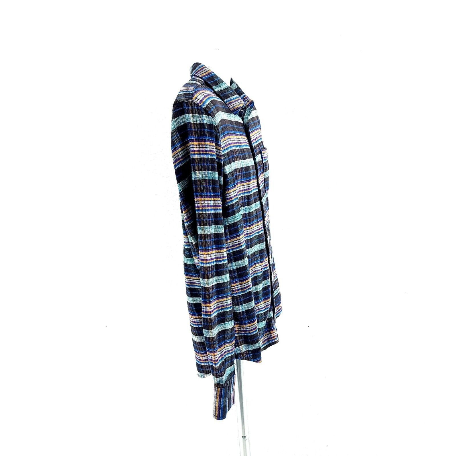 Vans Vans Black Multi-Collared Plaid Flannel Small Collared Dress Size US S / EU 44-46 / 1 - 8 Thumbnail