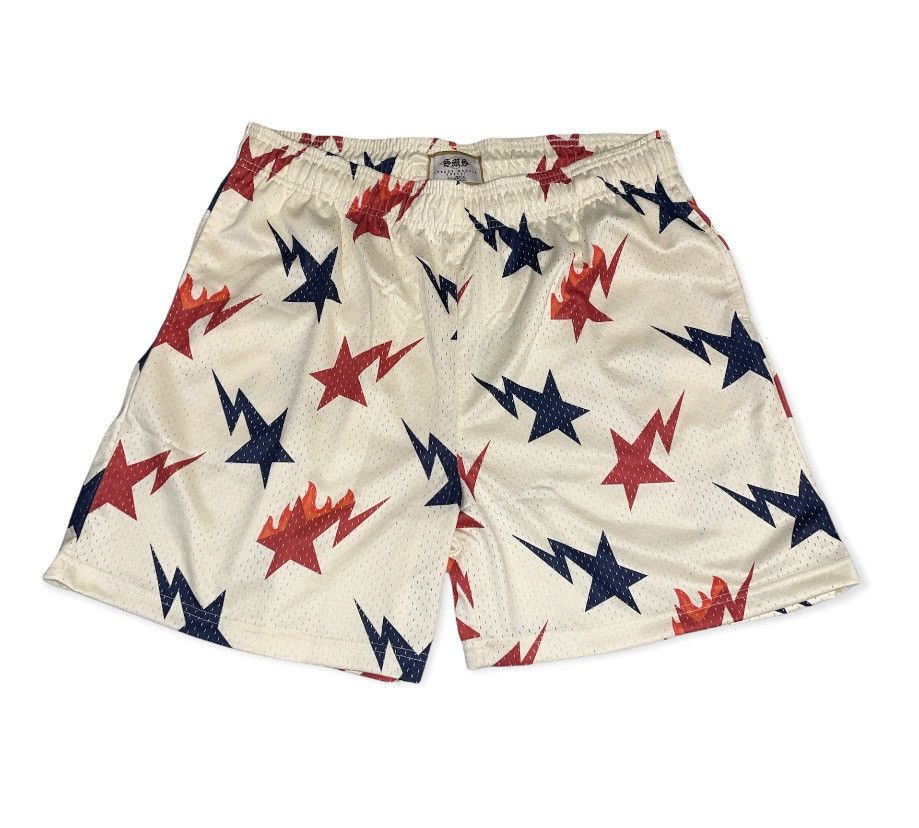 Other (XL) Street Market Supply Mesh Basketball Shorts Bapesta Size US 34 / EU 50 - 1 Thumbnail