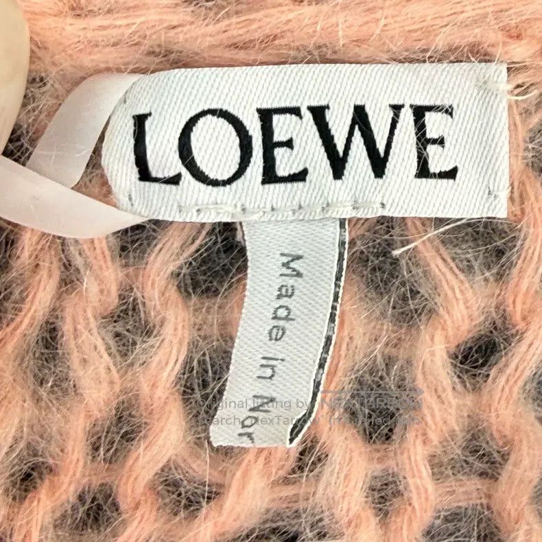 Loewe Loewe Pink openwork logo mohair sweater Size S / US 4 / IT 40 - 5 Thumbnail
