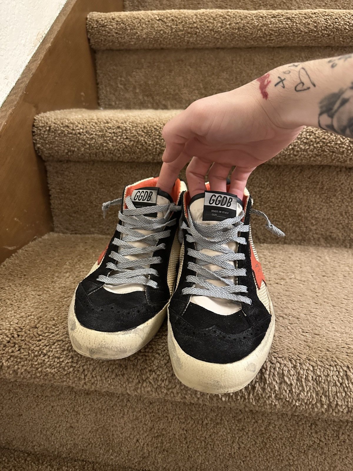 Golden Goose Golden Goose skateboard slide sneaker (RARE) Size US 8.5 / EU 41-42 - 4 Thumbnail