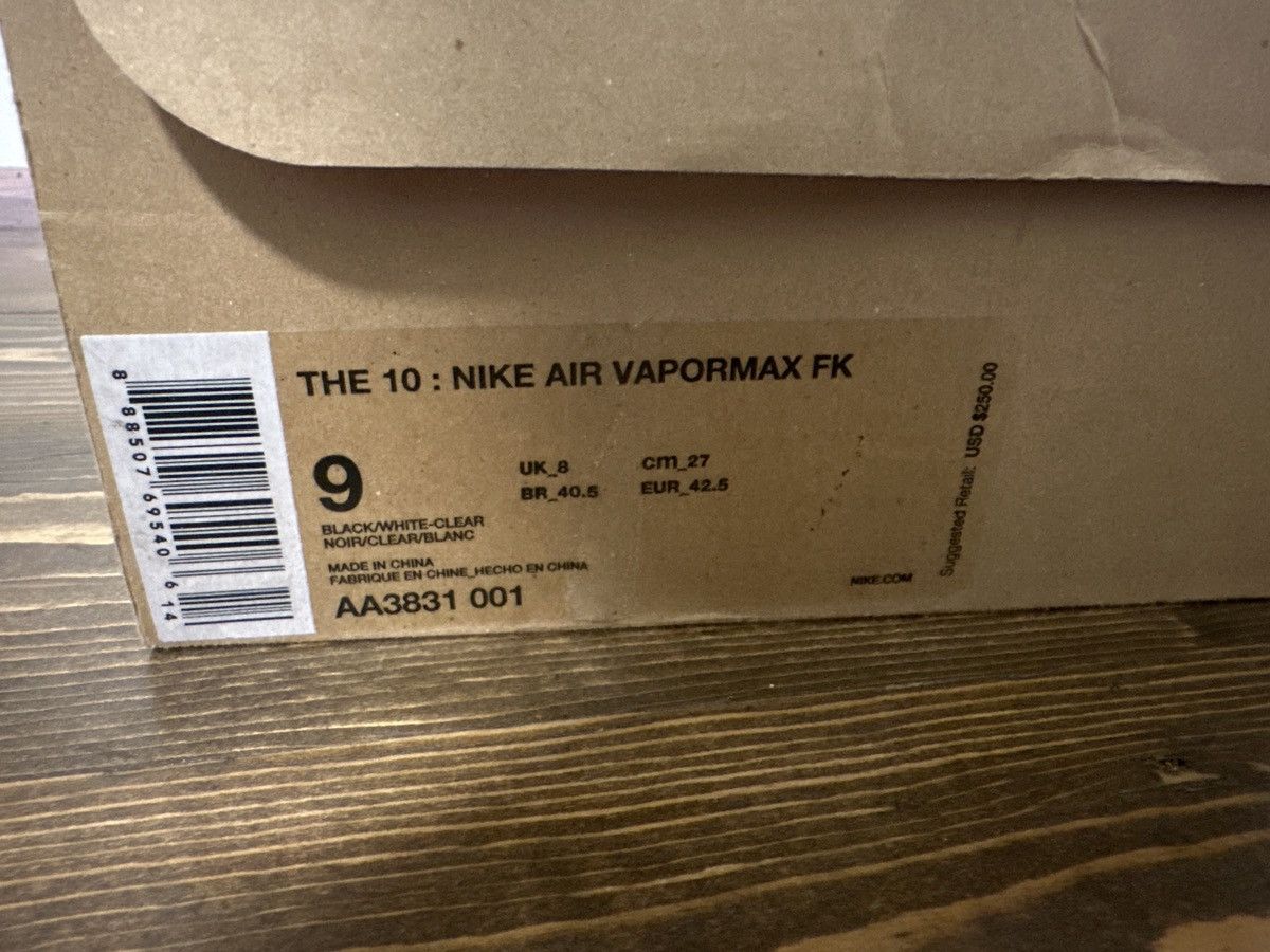 Nike × Off-White Nike Off White Vapormax The Ten OG Size US 9 / EU 42 - 7 Thumbnail