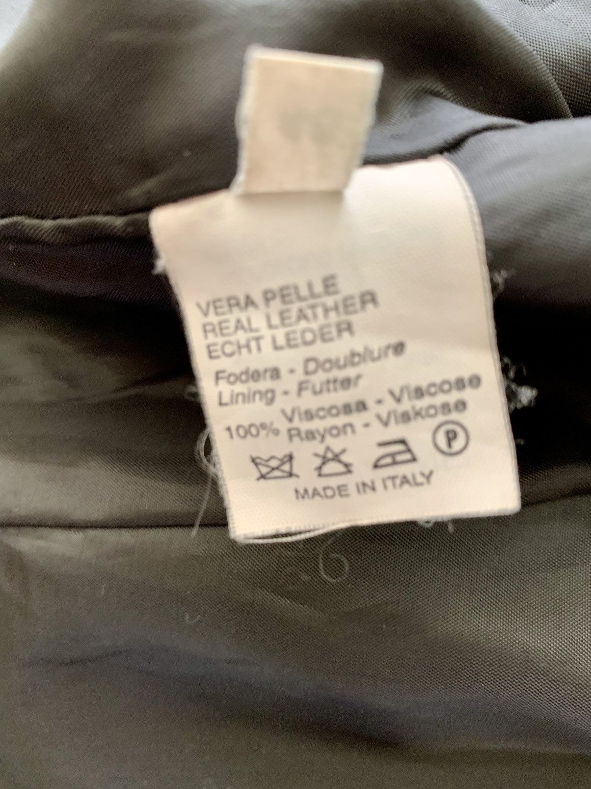 Other Genuine Italian Leather Jacket Size L / US 10 / IT 46 - 5 Thumbnail