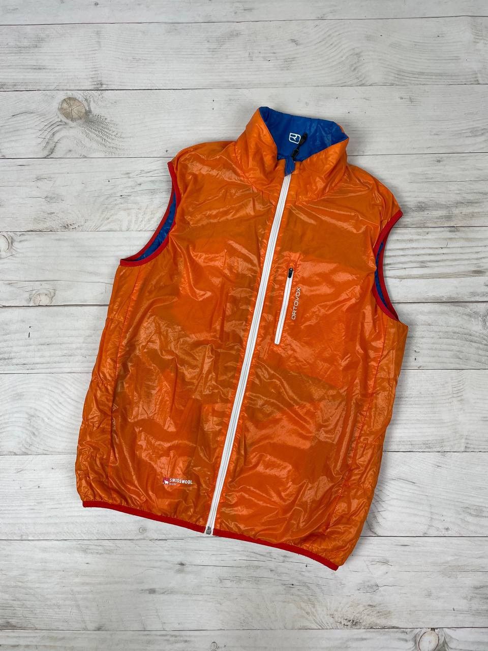 ORTOVOX Ortovox Swisswool Reversible Vest Nylon Jacket Gorpcore Size US XL / EU 56 / 4 - 6 Thumbnail