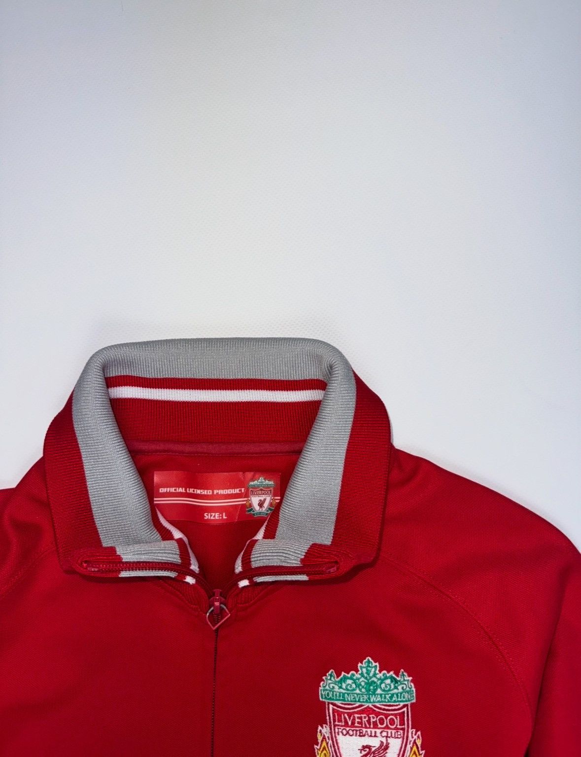 Other Liverpool Y2K Vintage FBC Full zip Jacket Men’s Red football Size US L / EU 52-54 / 3 - 8 Thumbnail