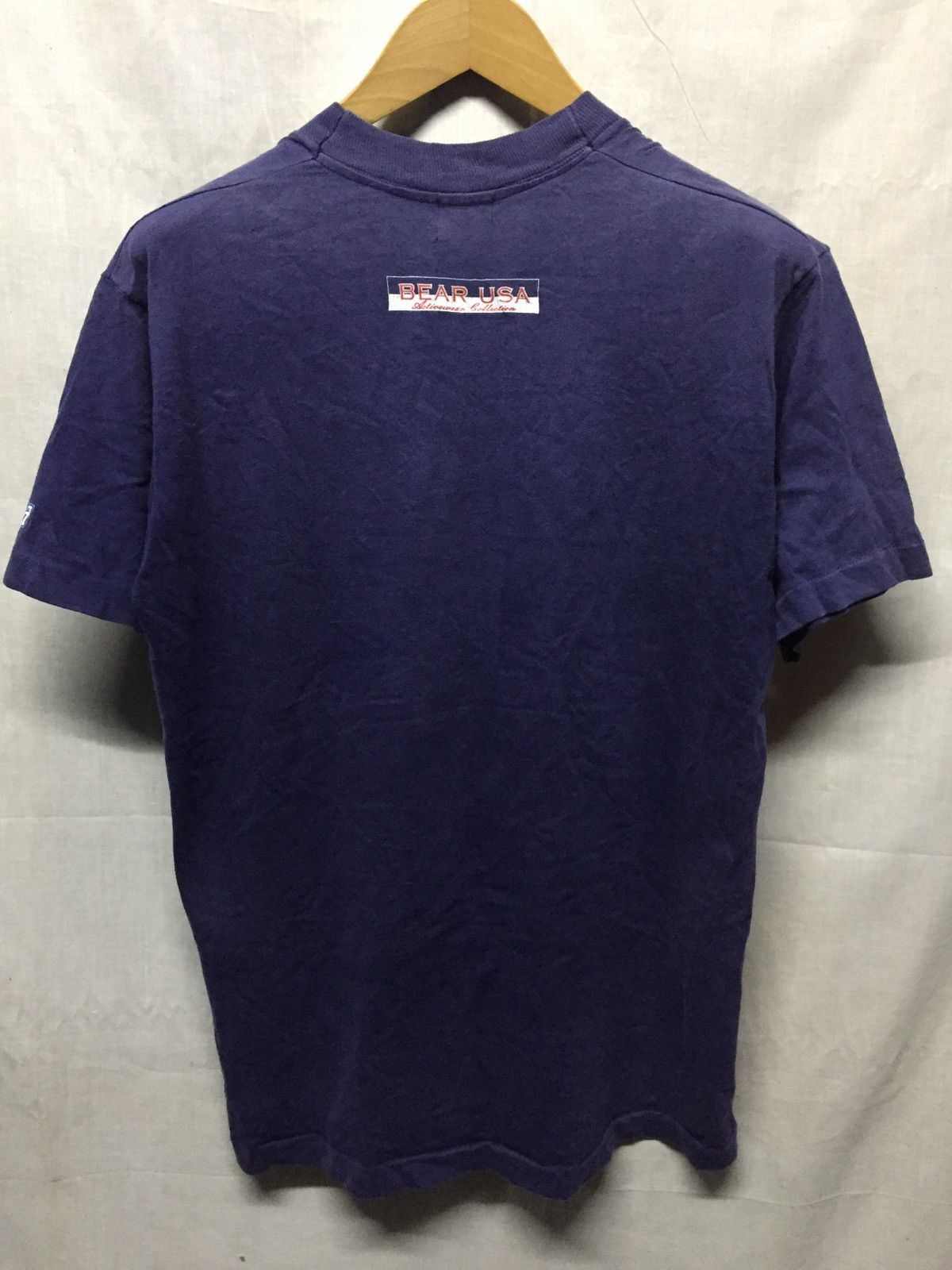 Vintage Vintage 90s Bear USA Single Stitch Sunfaded Tee Size US M / EU 48-50 / 2 - 2 Thumbnail