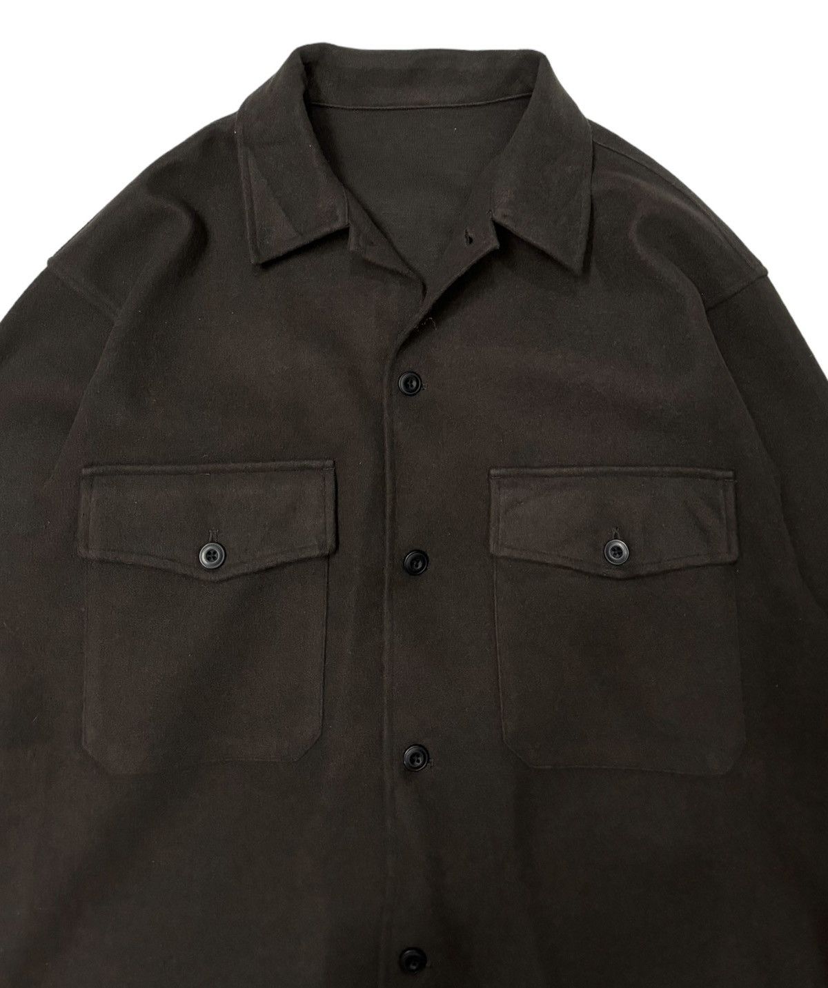 GU × Undercover 🐎 GU BOXY OVERSHIRT BUTTON COLLAR SHIRT Size US XL / EU 56 / 4 - 6 Thumbnail