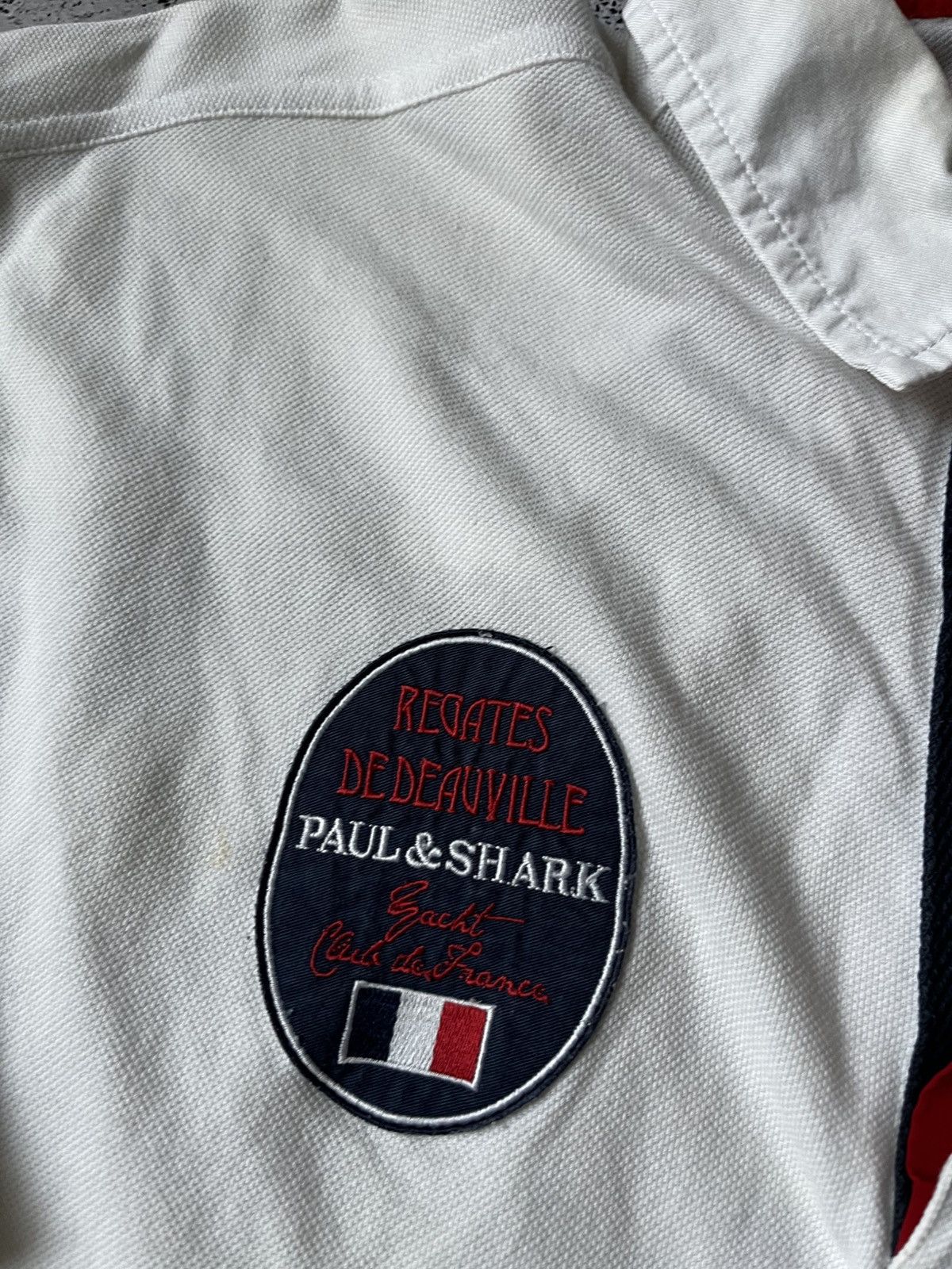 Paul & Shark × Vintage Vintage Paul & Shark Yacht Club Polos Chief Keef Style Y2K Size US XL / EU 56 / 4 - 4 Thumbnail