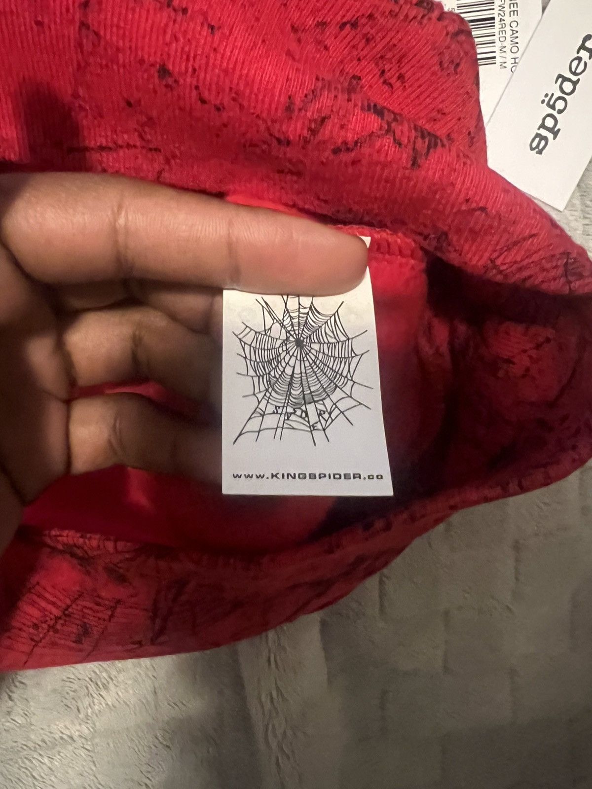 Sp5der × Young Thug SPIDER WORLDWIDE OG TREE CAMO HOODIE Size US M / EU 48-50 / 2 - 5 Thumbnail
