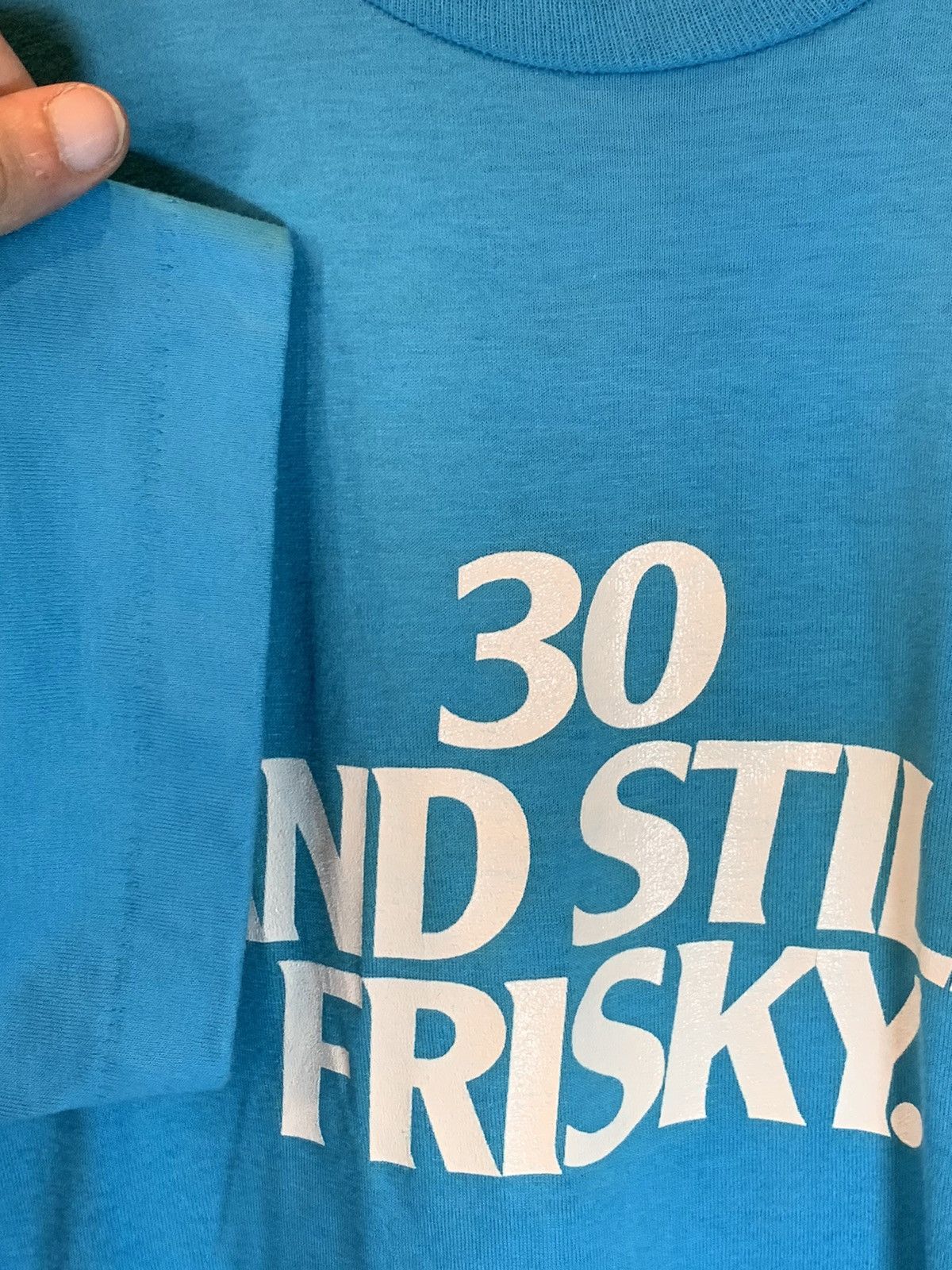 Vintage *RARE* Vintage Friskies 30 And Still Frisky Cat Food Shirt Size US M / EU 48-50 / 2 - 3 Thumbnail