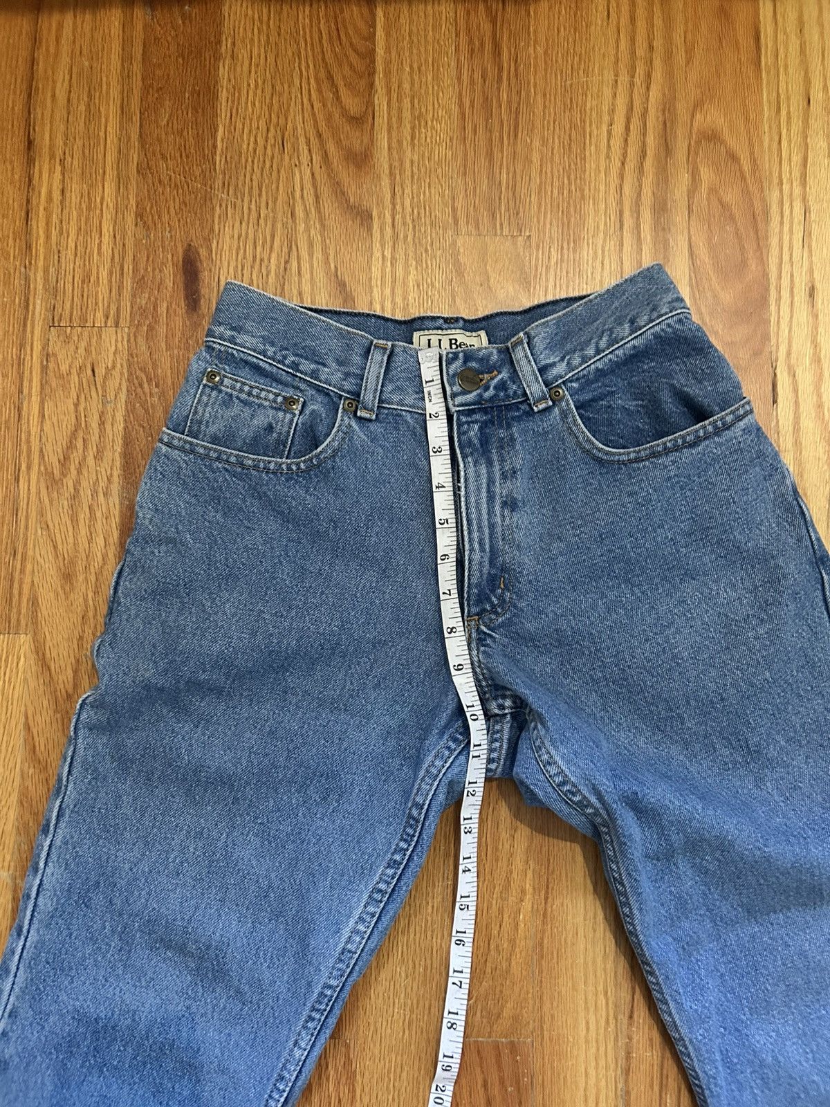 L.L. Bean LL Bean Original Fit Vintage Size 4 Women’s Jeans Size 26" / US 2 / IT 38 - 3 Thumbnail