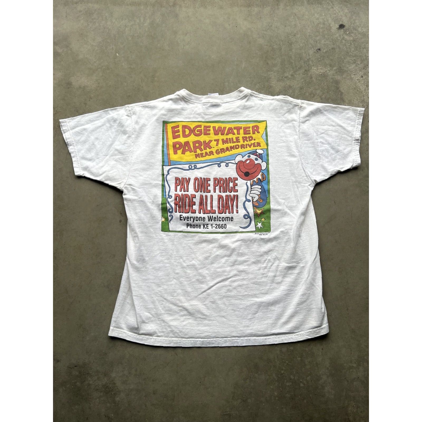 Ford VINTAGE Ford Classic Cars Muscle White Graphic Tee Men's XL Short Sleeve 1990s Edgewater Park Michigan 1998 White Size US XL / EU 56 / 4 - 2 Thumbnail
