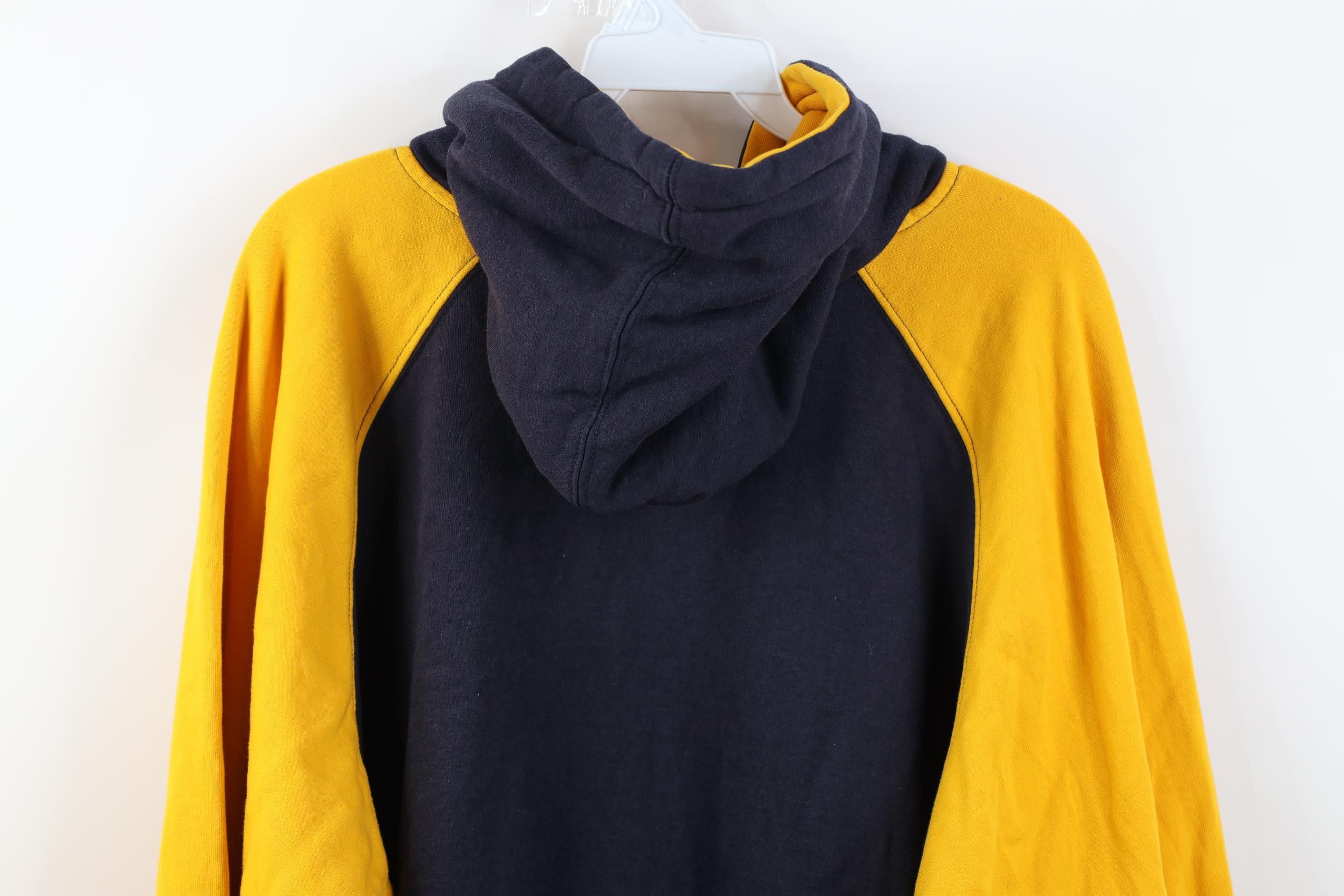 Vintage Vintage 90s Y2k University of Michigan Hoodie Sweatshirt Size US M / EU 48-50 / 2 - 11 Thumbnail