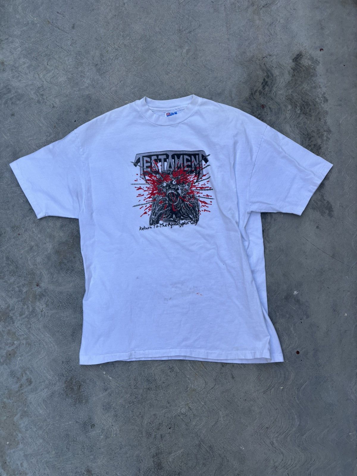 Testament バンドT ビンテージT レア　XL 90s Vintage Testament Tshirt | Grailed