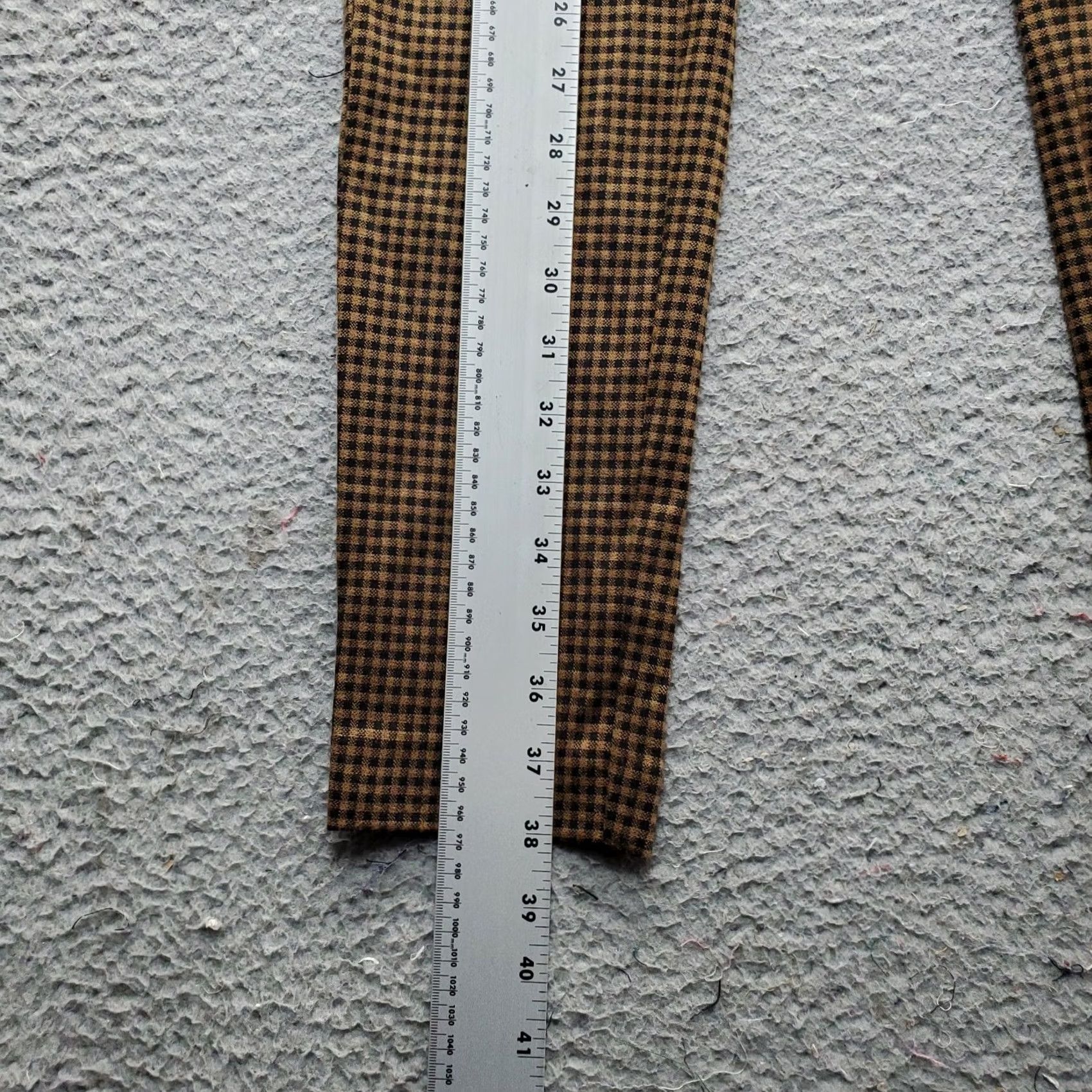 J. Jill J. Jill Ponte Leggings Women M Multi Gingham Stretch High Waist Seamless Pull On Size 32" / US 10 / IT 46 - 3 Thumbnail