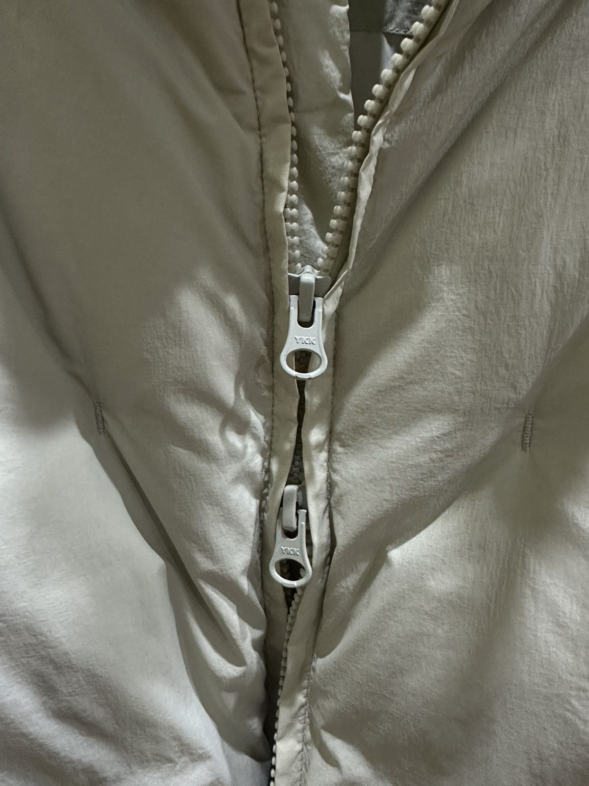 POST ARCHIVE FACTION (PAF) PAF 5.1 Cream Right Down Jacket Size US XL / EU 56 / 4 - 7 Thumbnail