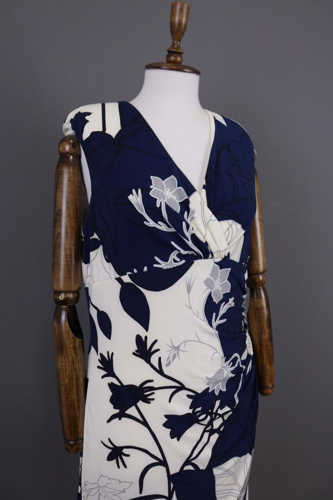 Lauren Ralph Lauren Lauren Ralph Lauren Floral Knee Lenght Dress Size 14/L Size XL / US 12-14 / IT 48-50 - 4 Thumbnail